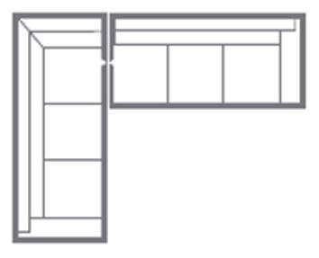 Bassett Sleeper L Sectional C000-L6XS66SF