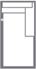 Bassett RF Chaise C000-RLDT