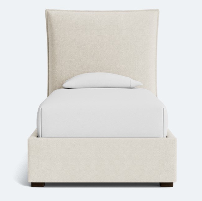Bassett Twin Uph Bed Petite 2830-K139P