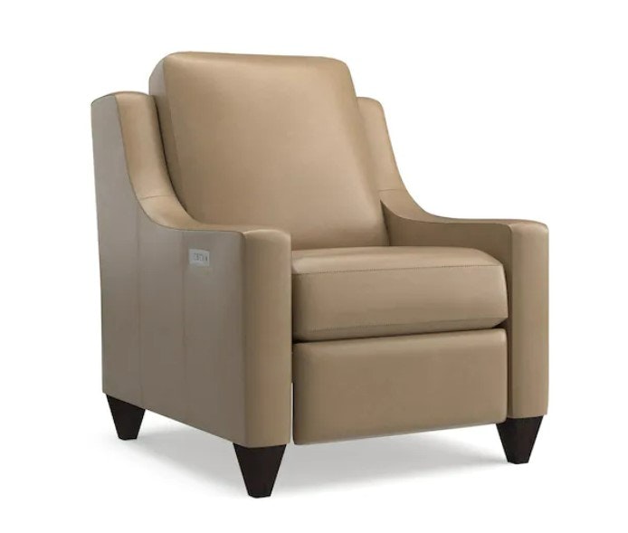 Bassett Reclining Leather Chair M000-12ML