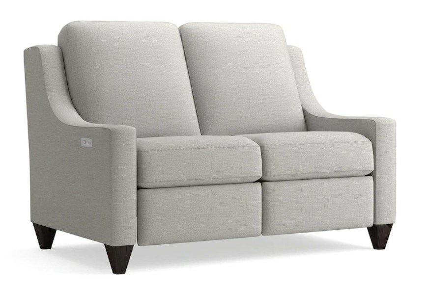 Bassett Reclining Fabric Loveseat M000-42TM