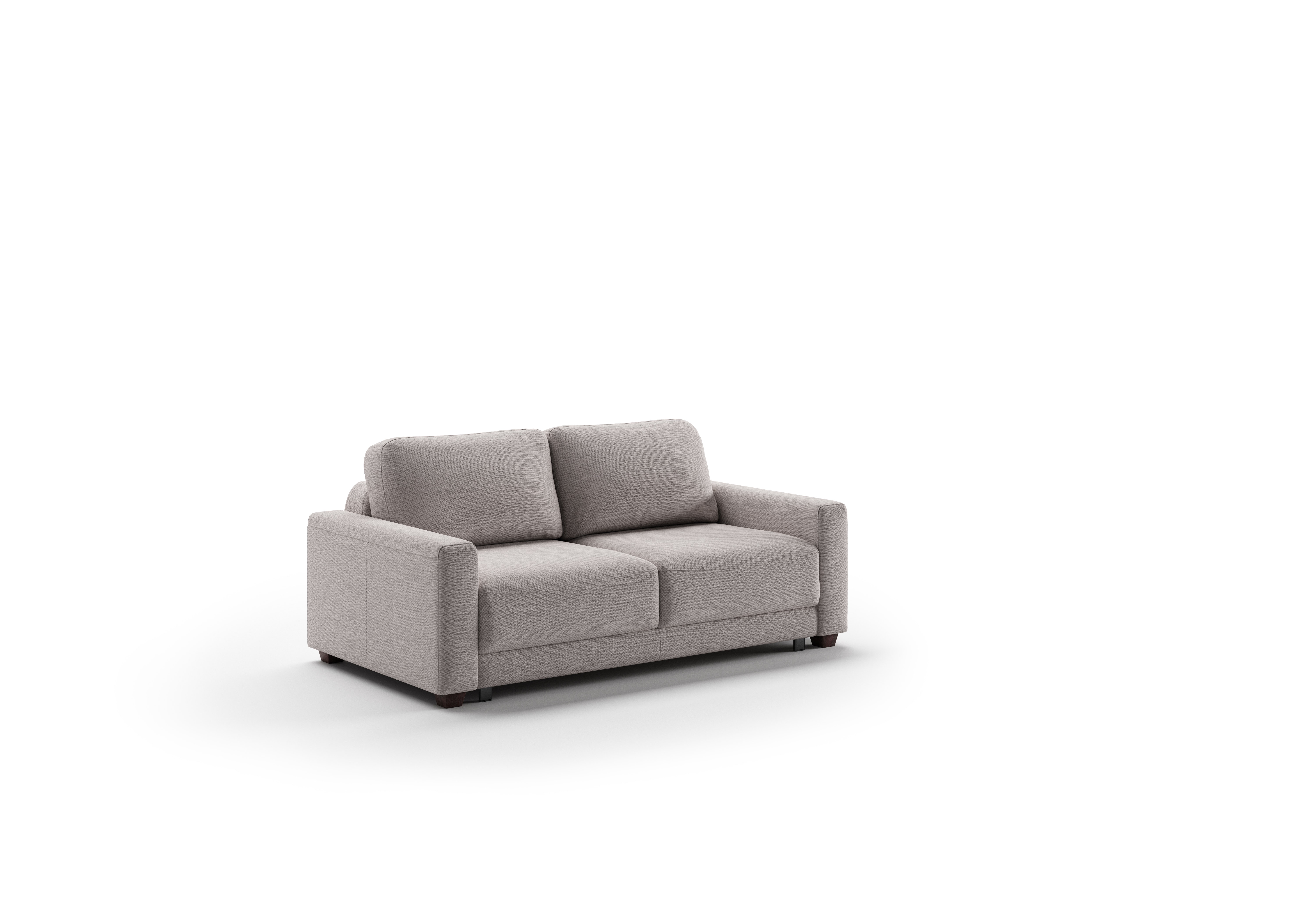 Luonto Furniture Belton Queen Loveseat Sleeper - Level/Manual - Gemma 86 - 105/6 Walnut BELT-CLV-GEMM/86-105/6-WA