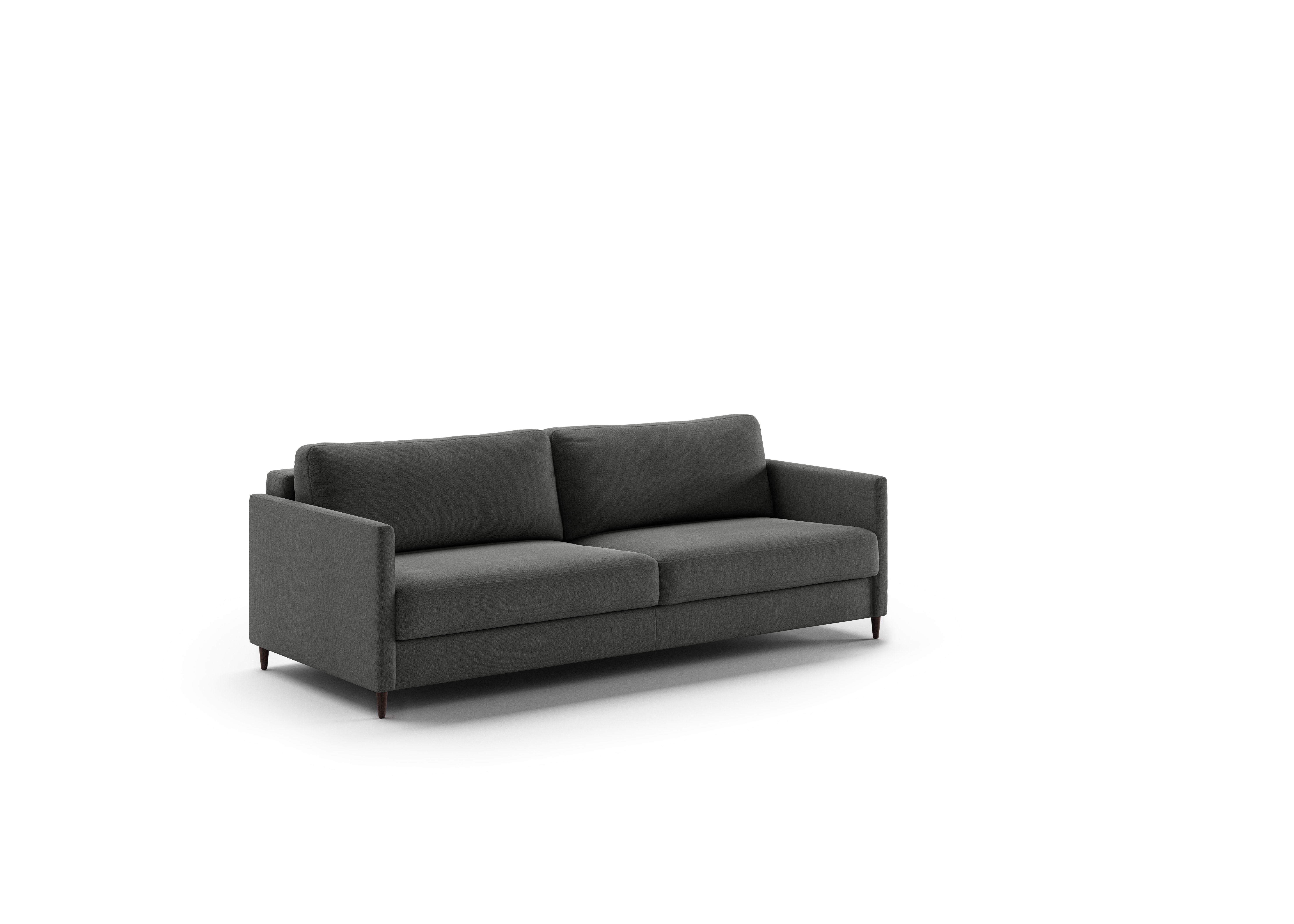 Luonto Furniture Elfin King Sofa Sleeper - Luna 35 - 126/9 Walnut ELFI-DNT-LUNA/35-126/9-WA