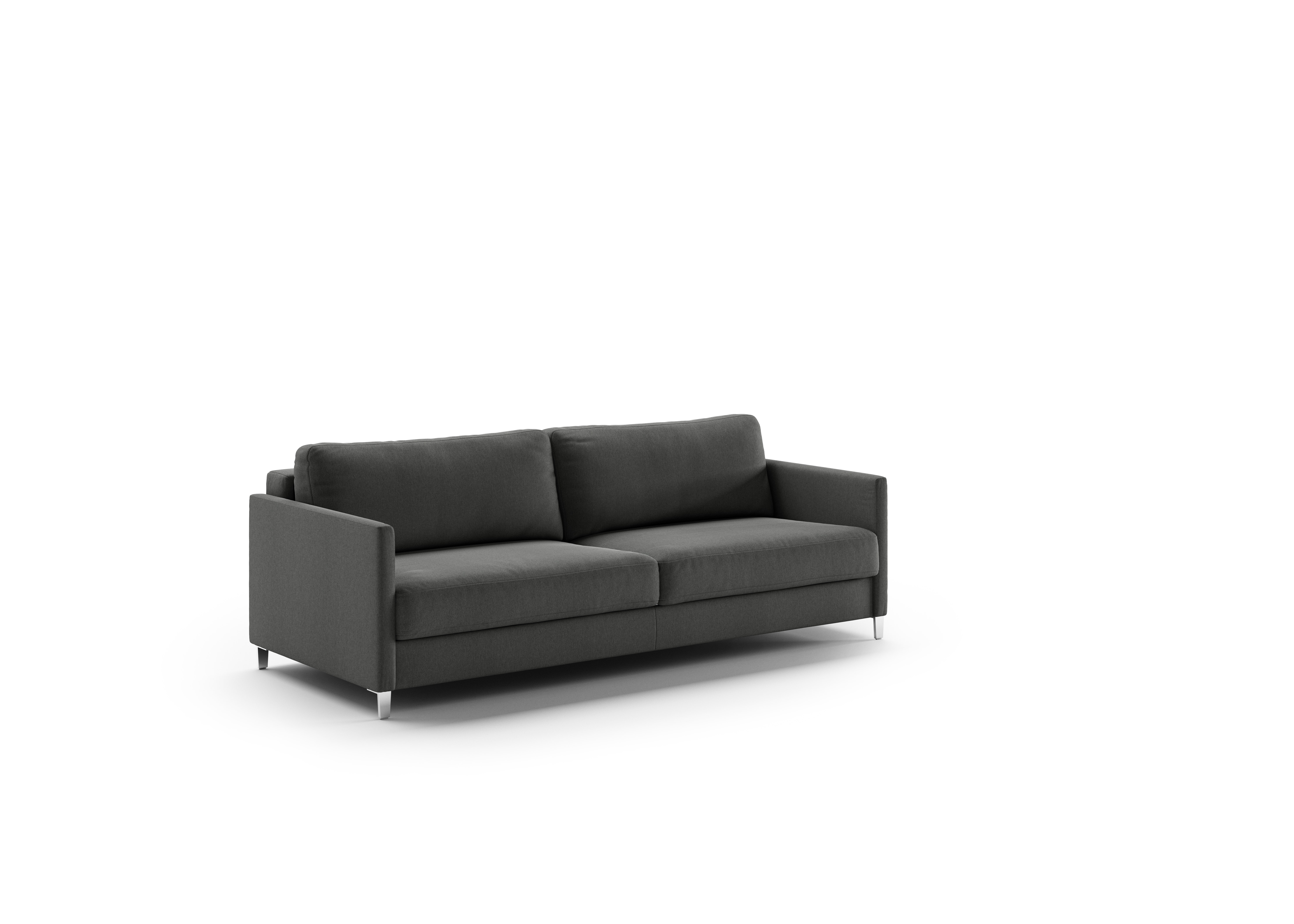 Luonto Furniture Elfin King Sofa Sleeper - Luna 35 - 234/9 Chrome ELFI-DNT-LUNA/35-234/9-CR