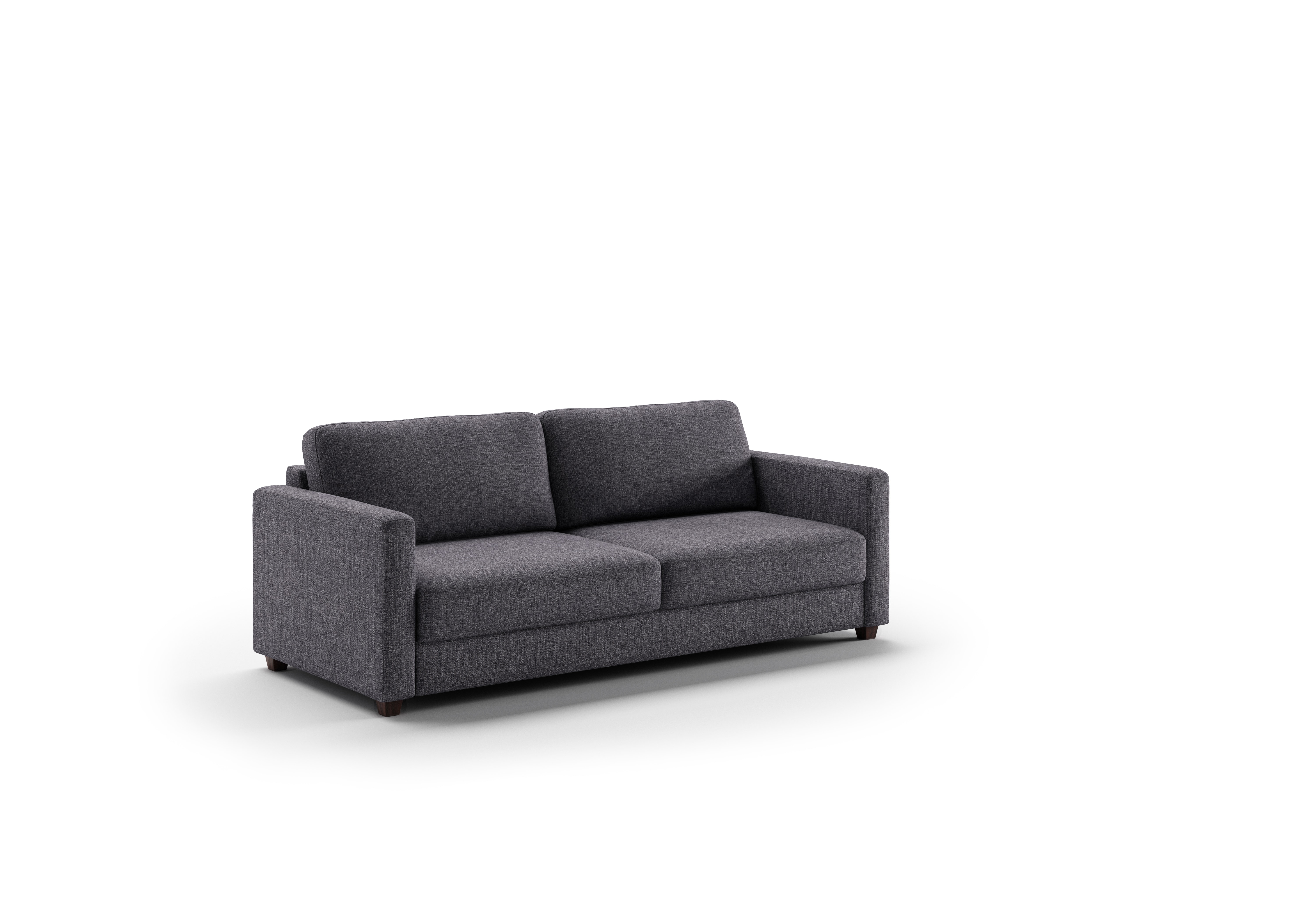 Luonto Furniture Emery Full XL Size Sofa Sleeper Rene 04 - 104/6 Walnut EMER-DED-RENE/04-104/6-WA