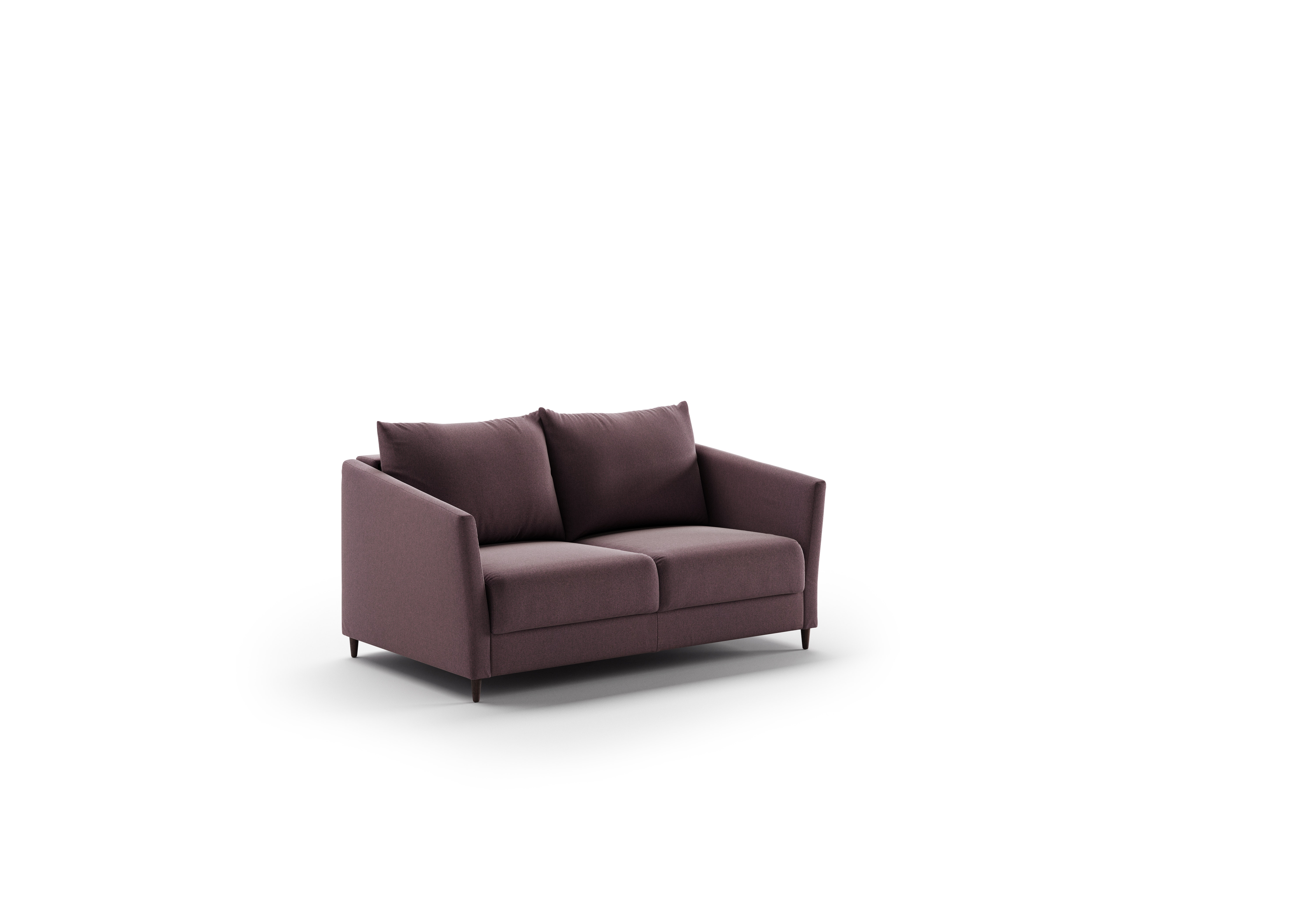 Luonto Furniture Erika Full XL Loveseat Sleeper - Luna 29 - 126/9 Walnut ERIK-BNT-LUNA/29-126/9-WA