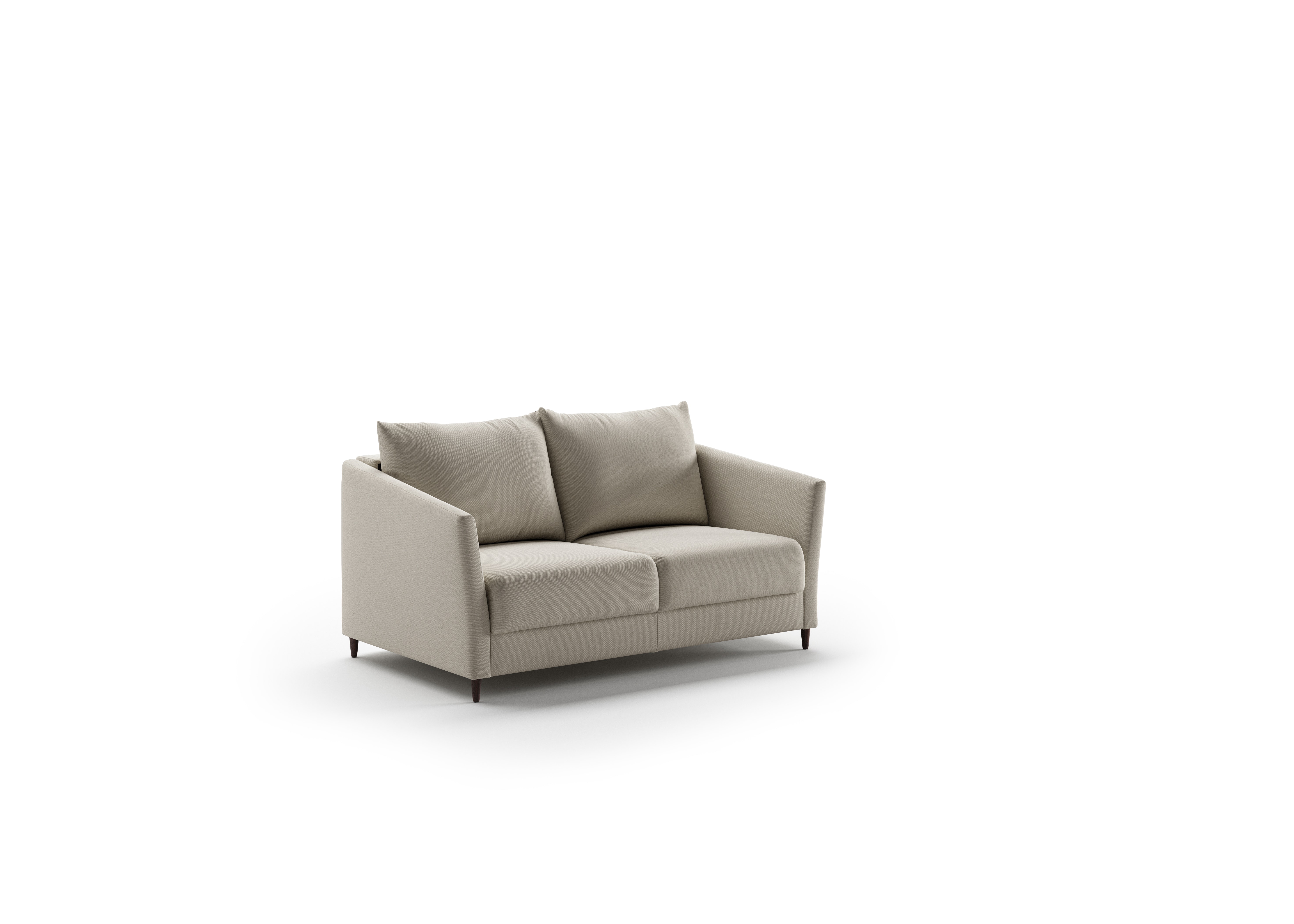Luonto Furniture Erika Full XL Loveseat Sleeper - Luna 33 - 126/9 Walnut ERIK-BNT-LUNA/33-126/9-WA