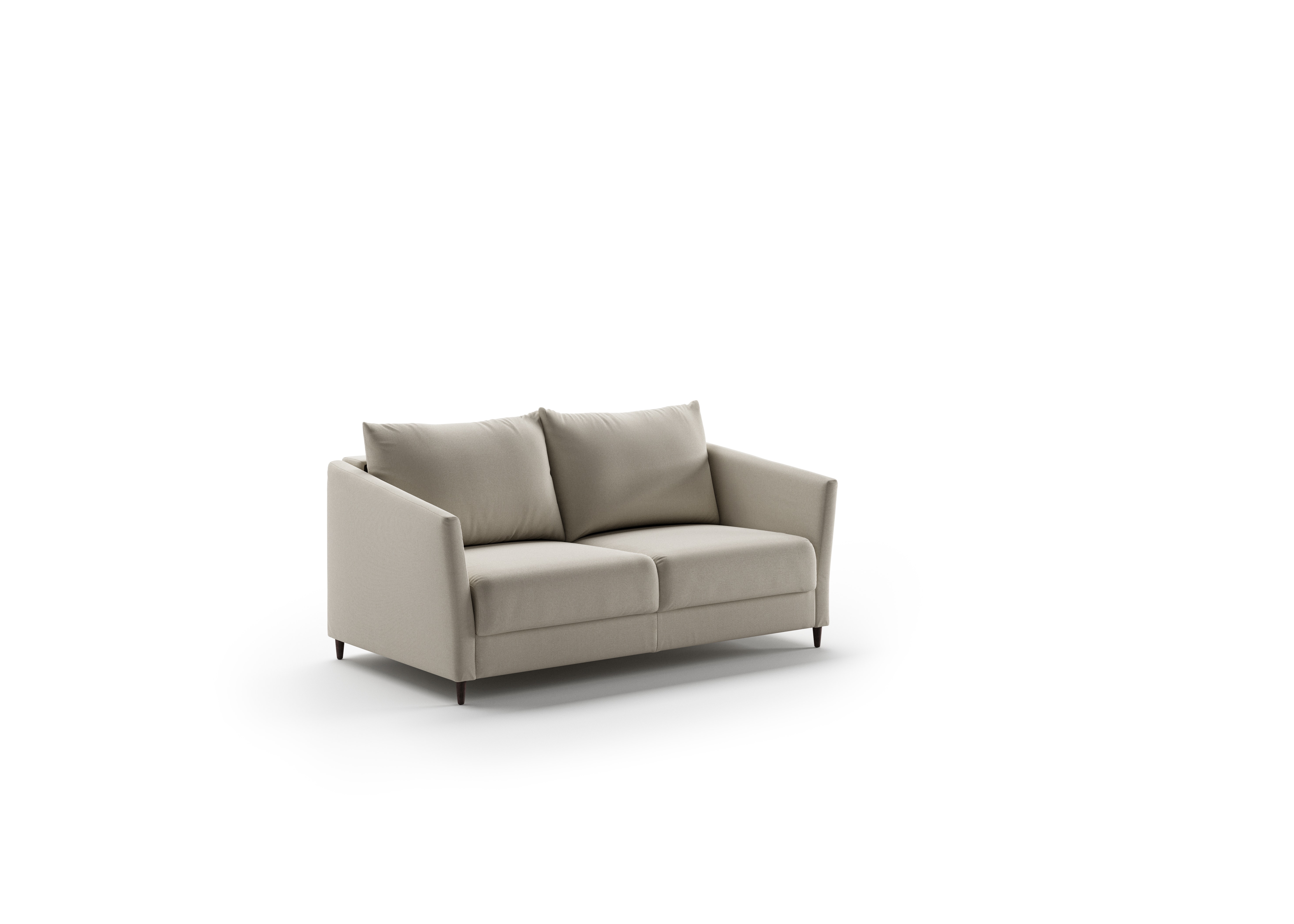 Luonto Furniture Erika Queen Loveseat Sleeper - Luna 33 - 126/9 Walnut ERIK-CNT-LUNA/33-126/9-WA