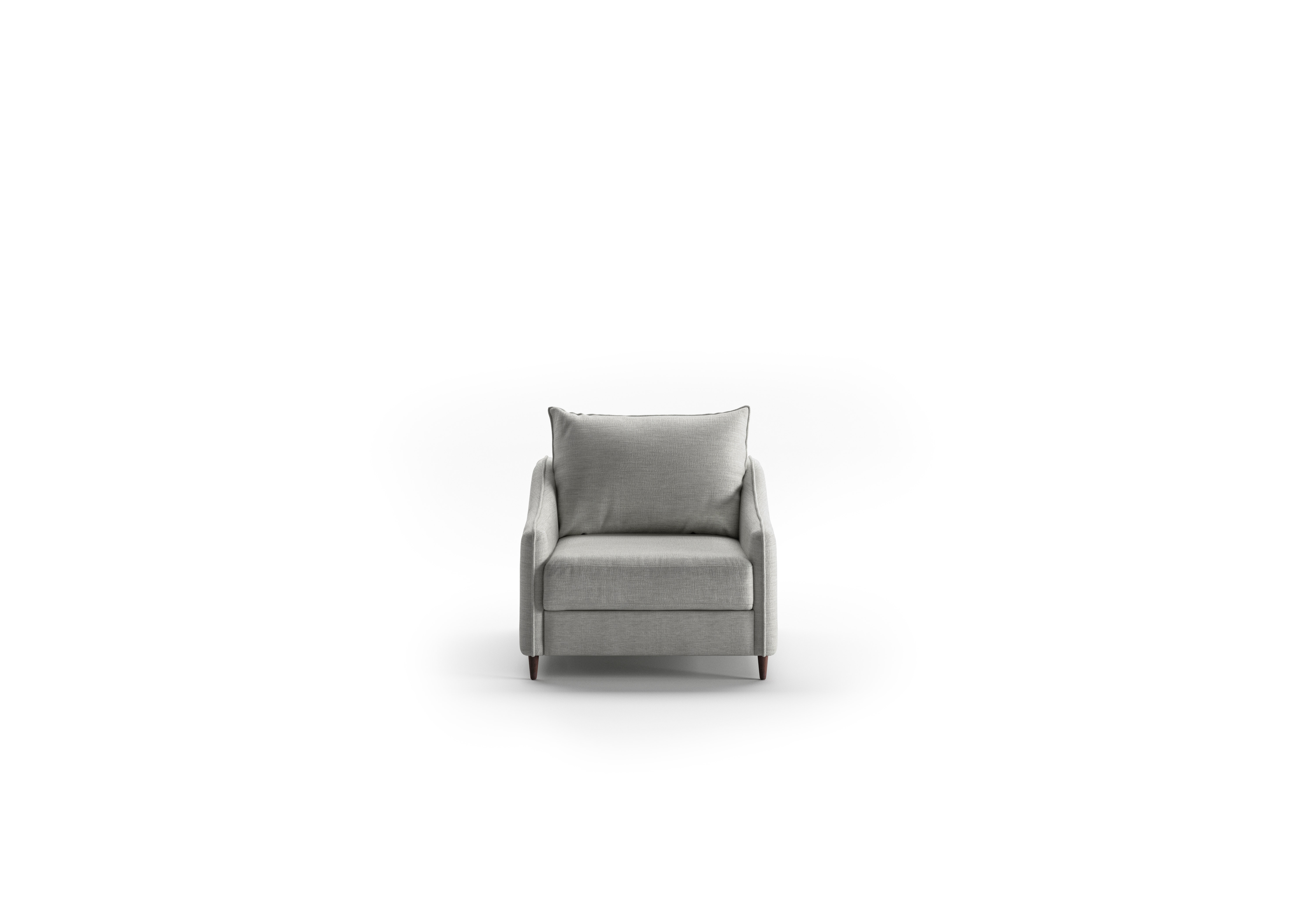 Luonto Furniture Ethos Cot Chair Sleeper - Oliver 173 - 104/9 Walnut ETHO-ANT-OLIV/173-104/9-WA