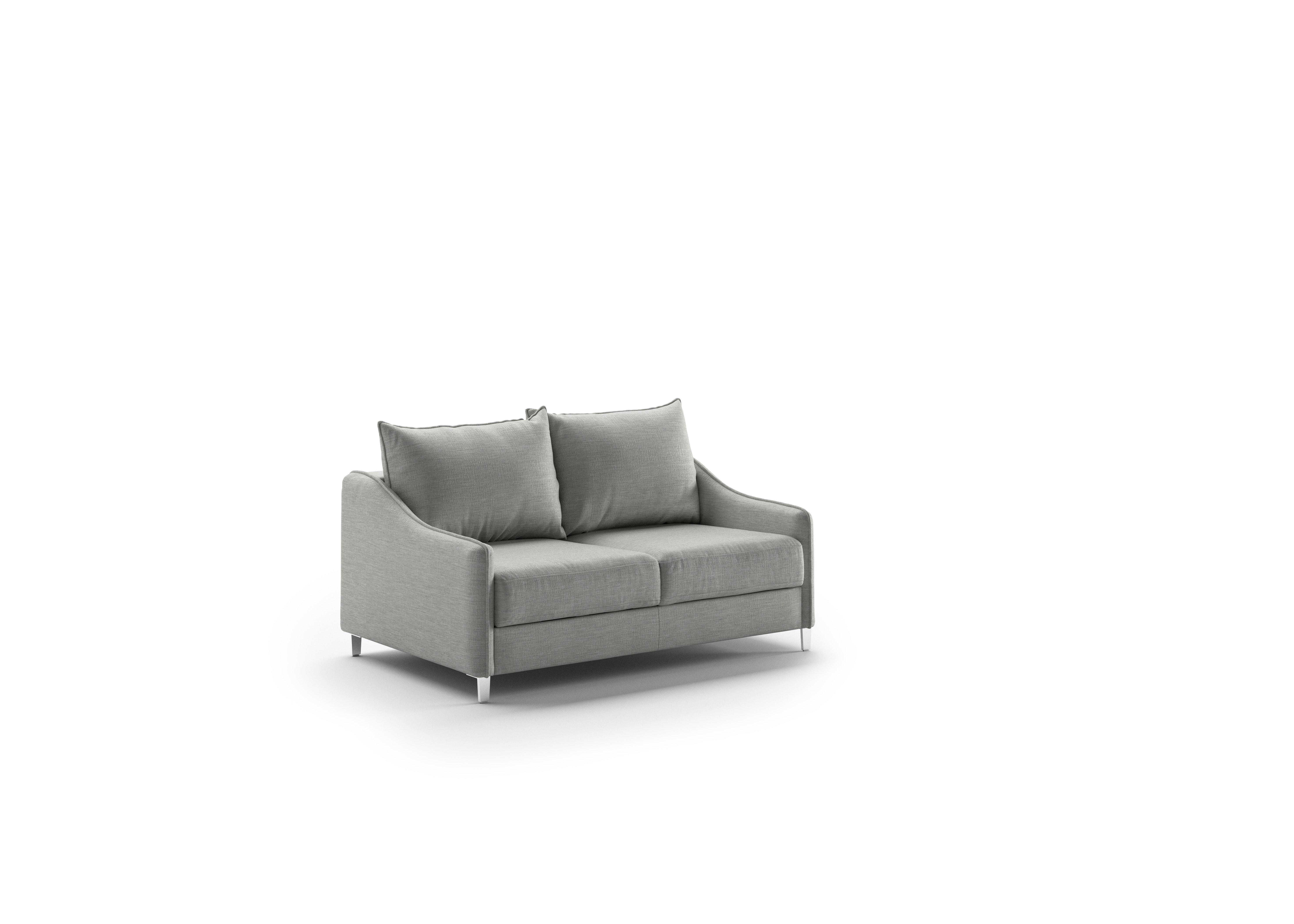 Luonto Furniture Ethos Full XL Loveseat Sleeper - Oliver 173 - 234/9 Chrome ETHO-BNT-OLIV/173-234/9-CR