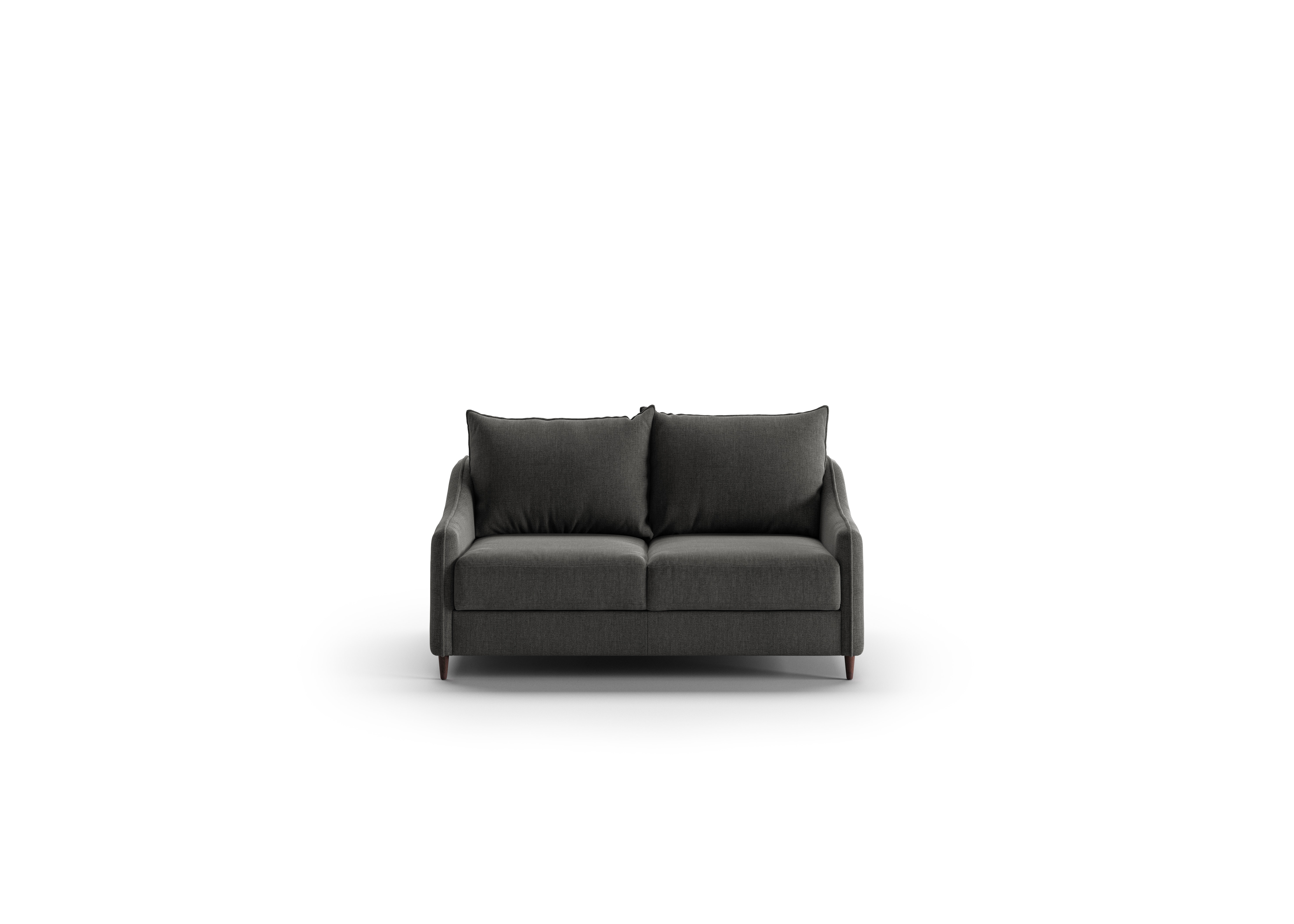 Luonto Furniture Ethos Full XL Loveseat Sleeper - Oliver 515 - 104/9 Walnut ETHO-BNT-OLIV/515-104/9-WA