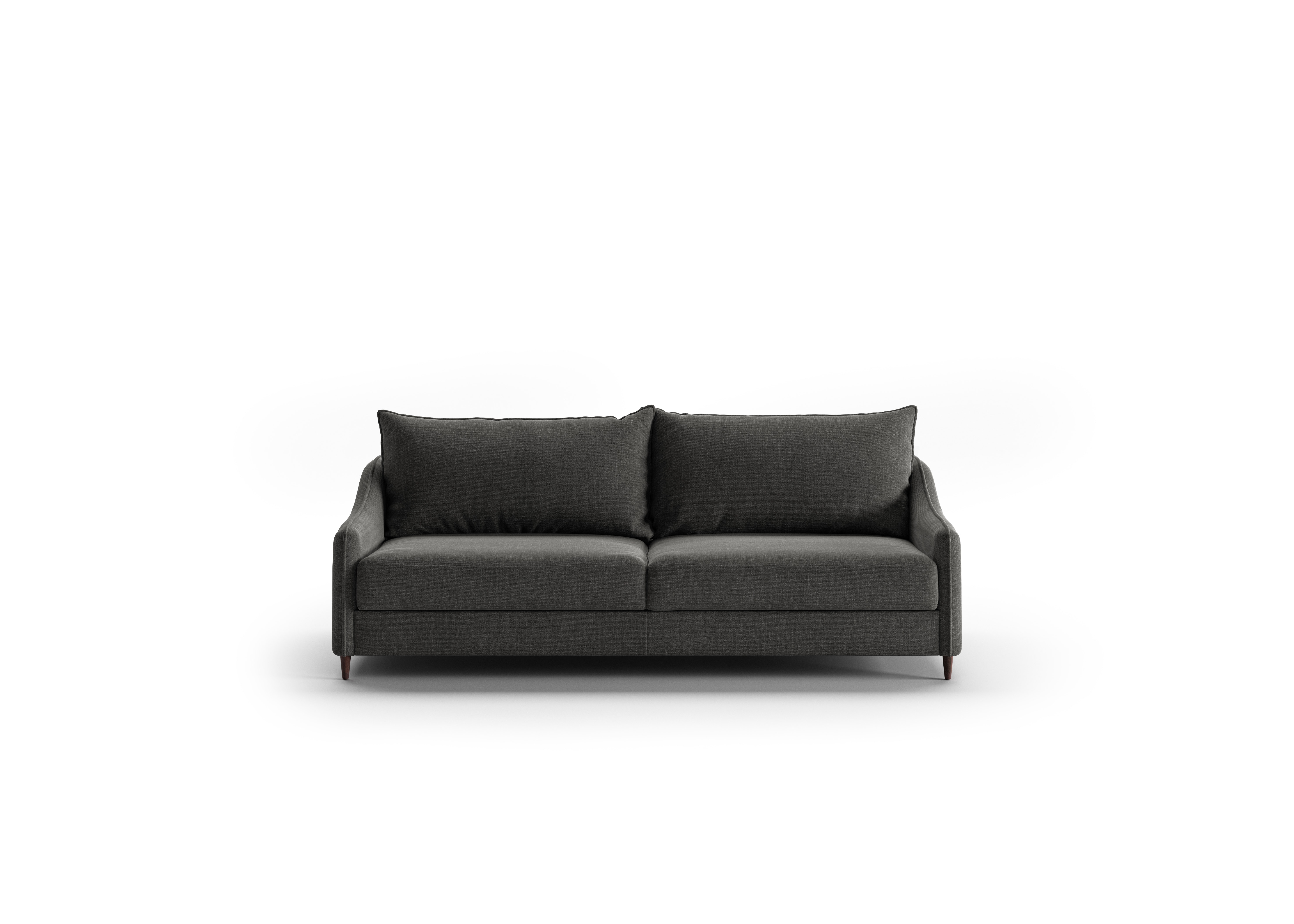 Luonto Furniture Ethos King Sofa Sleeper - Oliver 515 - 104/9 Walnut ETHO-DNT-OLIV/515-104/9-WA