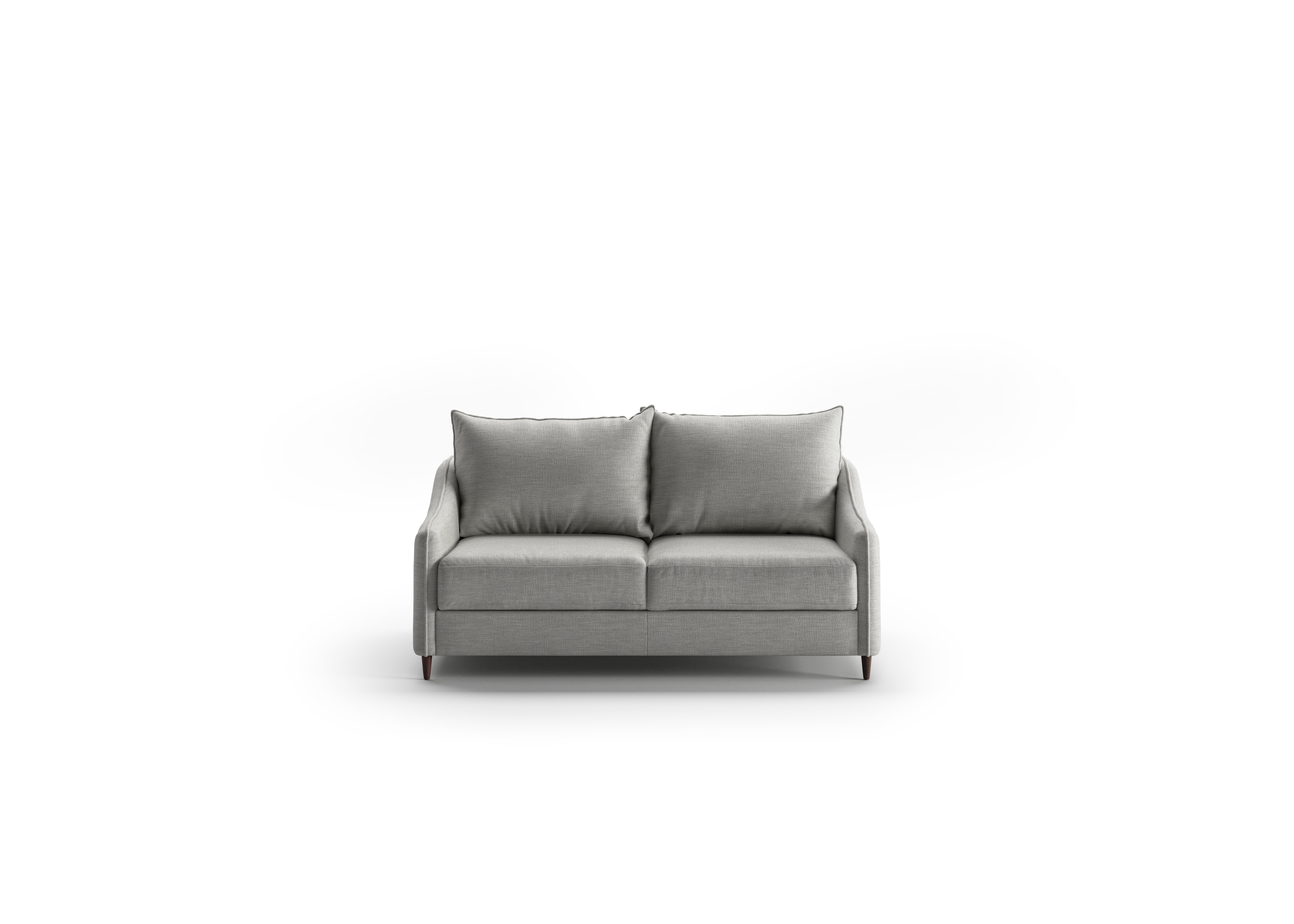 Luonto Furniture Ethos Queen Loveseat Sleeper - Oliver 173 - 104/9 Walnut ETHO-CNT-OLIV/173-104/9-WA