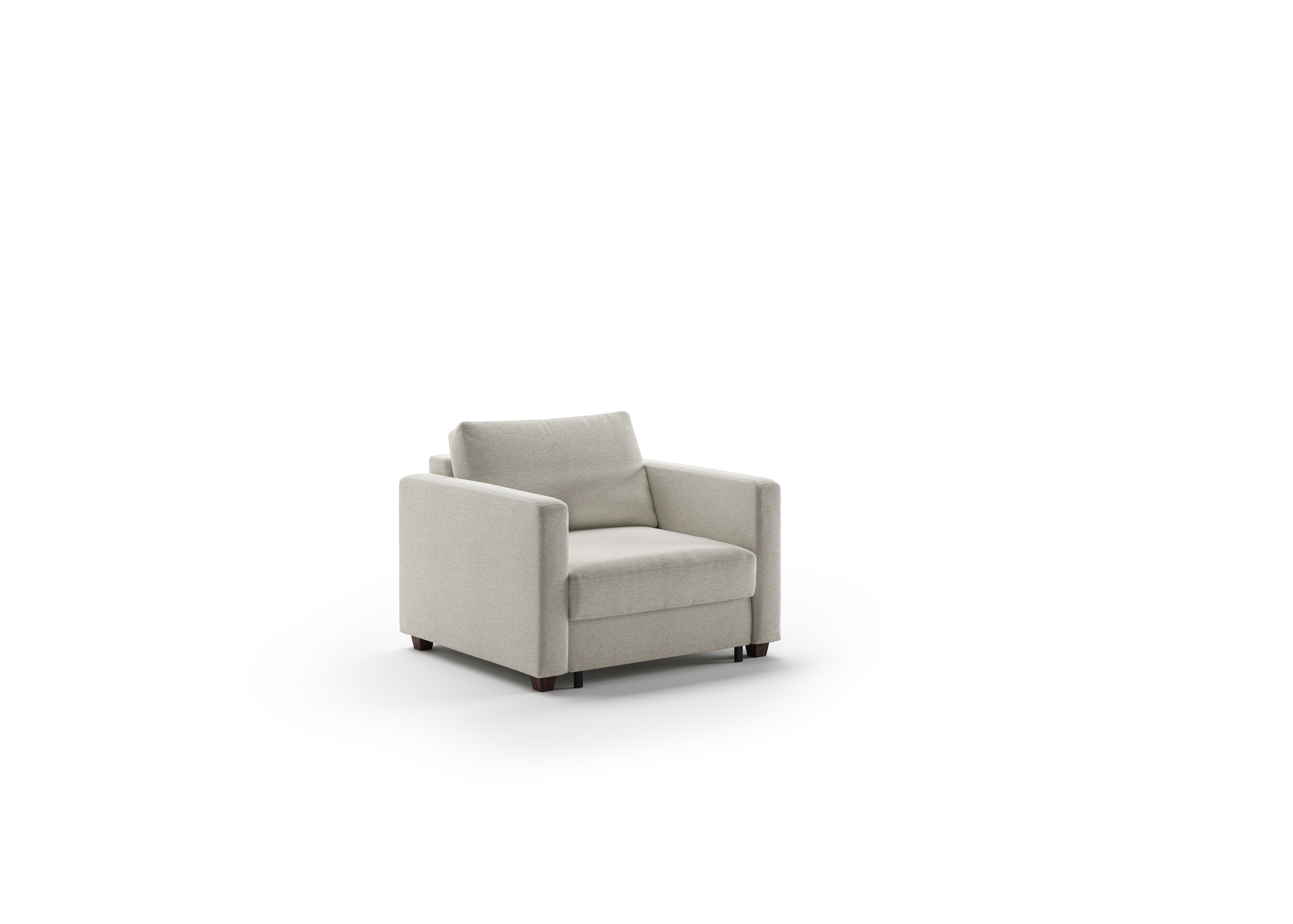 Luonto Furniture Fantasy Cot Chair Sleeper - Fun 496 - 104/6 Walnut FANT-ALV-FUN/496-104/6-WA