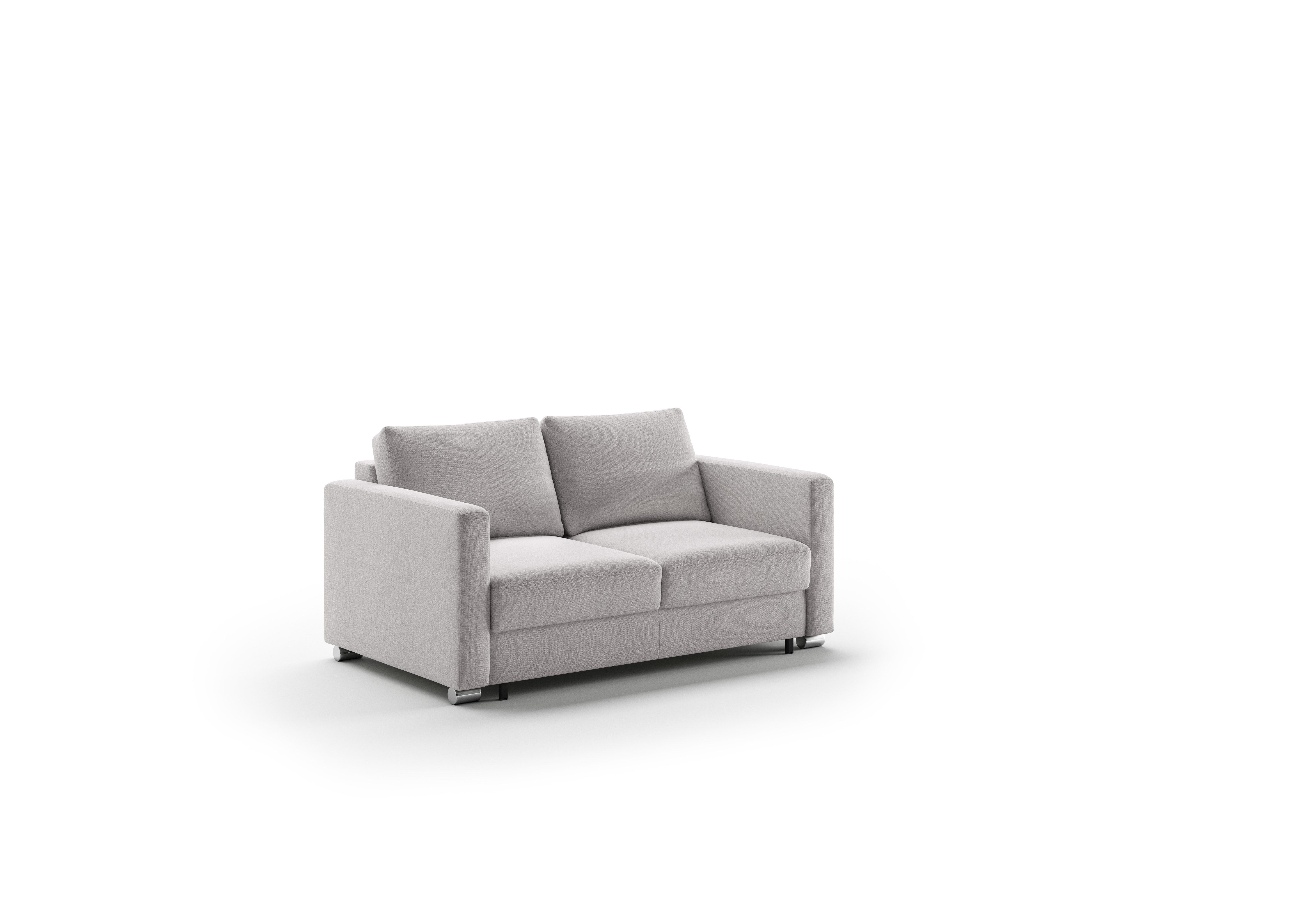 Luonto Furniture Fantasy Full XL Loveseat Sleeper - Rene 01 - 217/6 Chrome FANT-BLV-RENE/01-217/6-CR