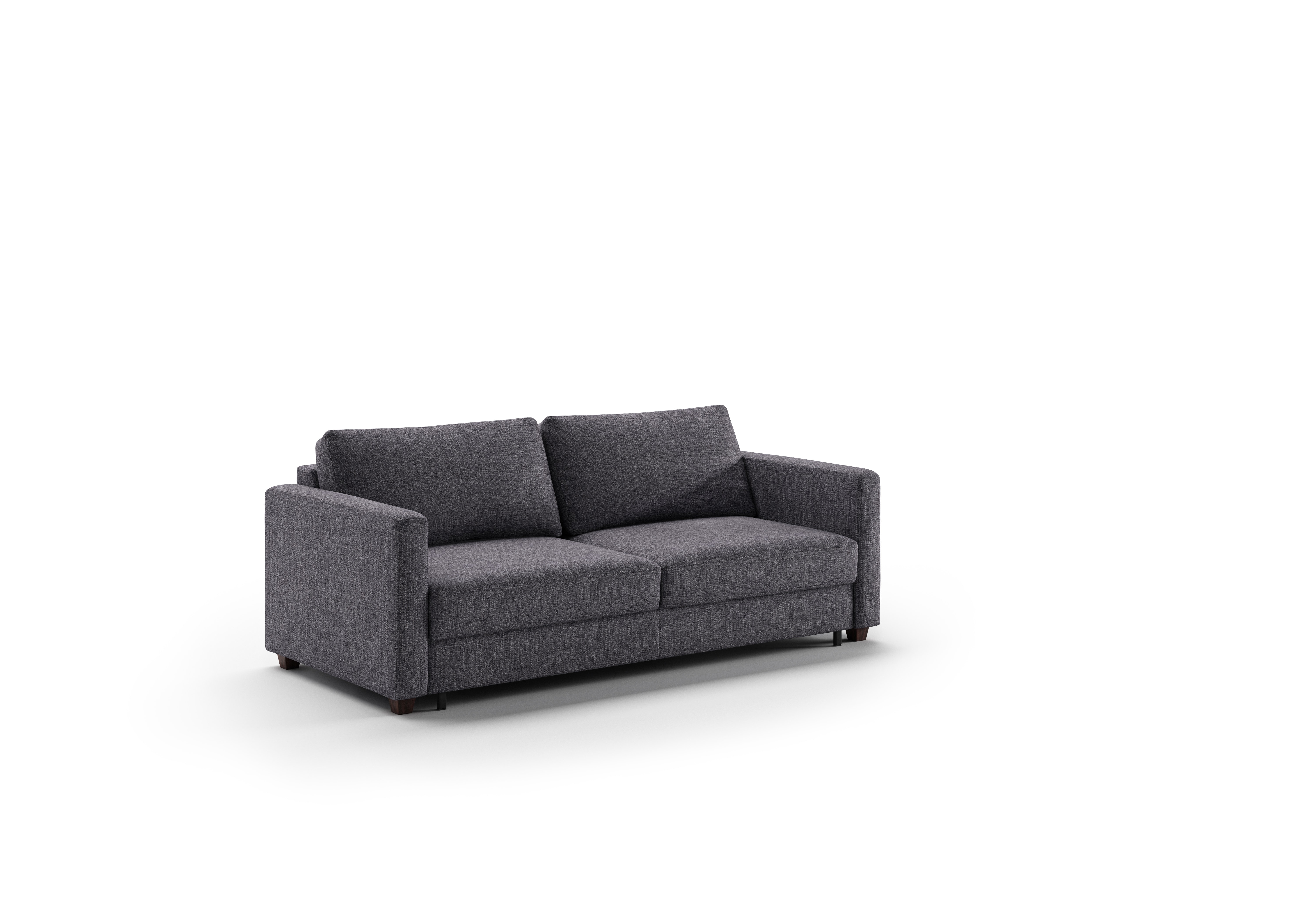 Luonto Furniture Fantasy King Sofa Sleeper - Rene 04 - 104/6 Walnut FANT-DLV-RENE/04-104/6-WA