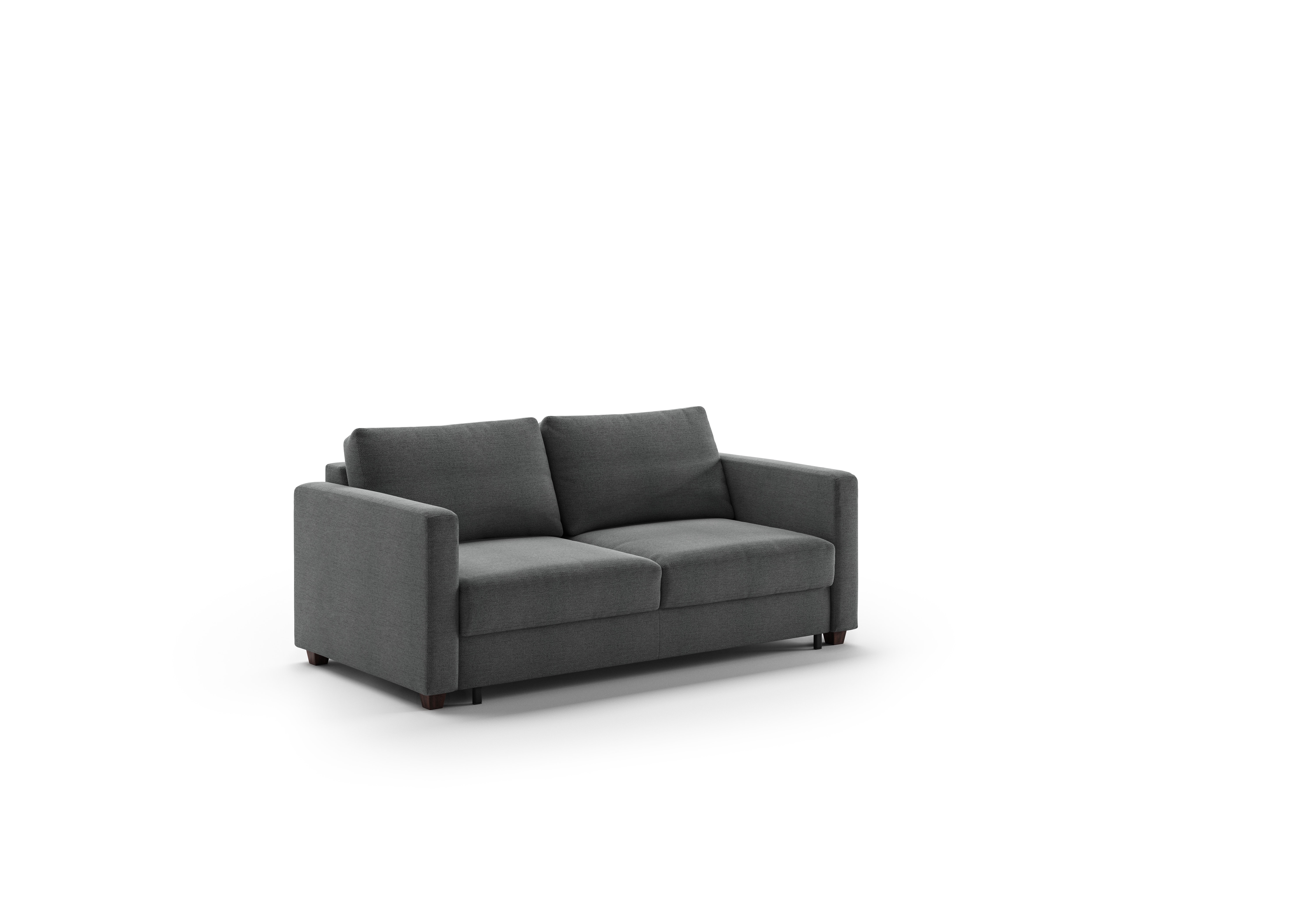 Luonto Furniture Fantasy Queen Loveseat Sleeper - Fun 481 - 104/6 Walnut FANT-CLV-FUN/481-104/6-WA