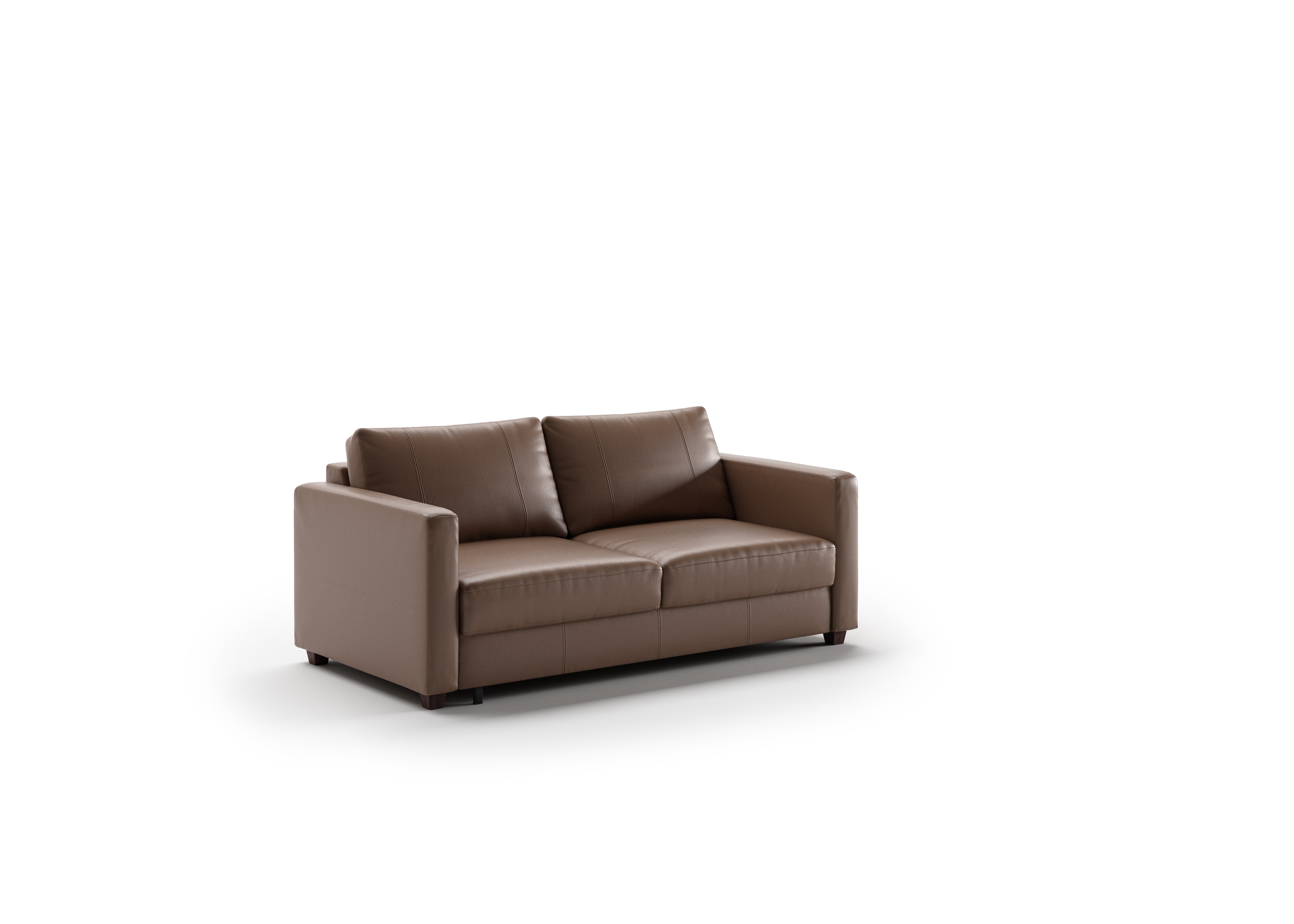 Luonto Furniture Fantasy Queen Loveseat Sleeper - Labrador 05 - 104/6 Walnut FANT-CLV-LAB/05-104/6-WA