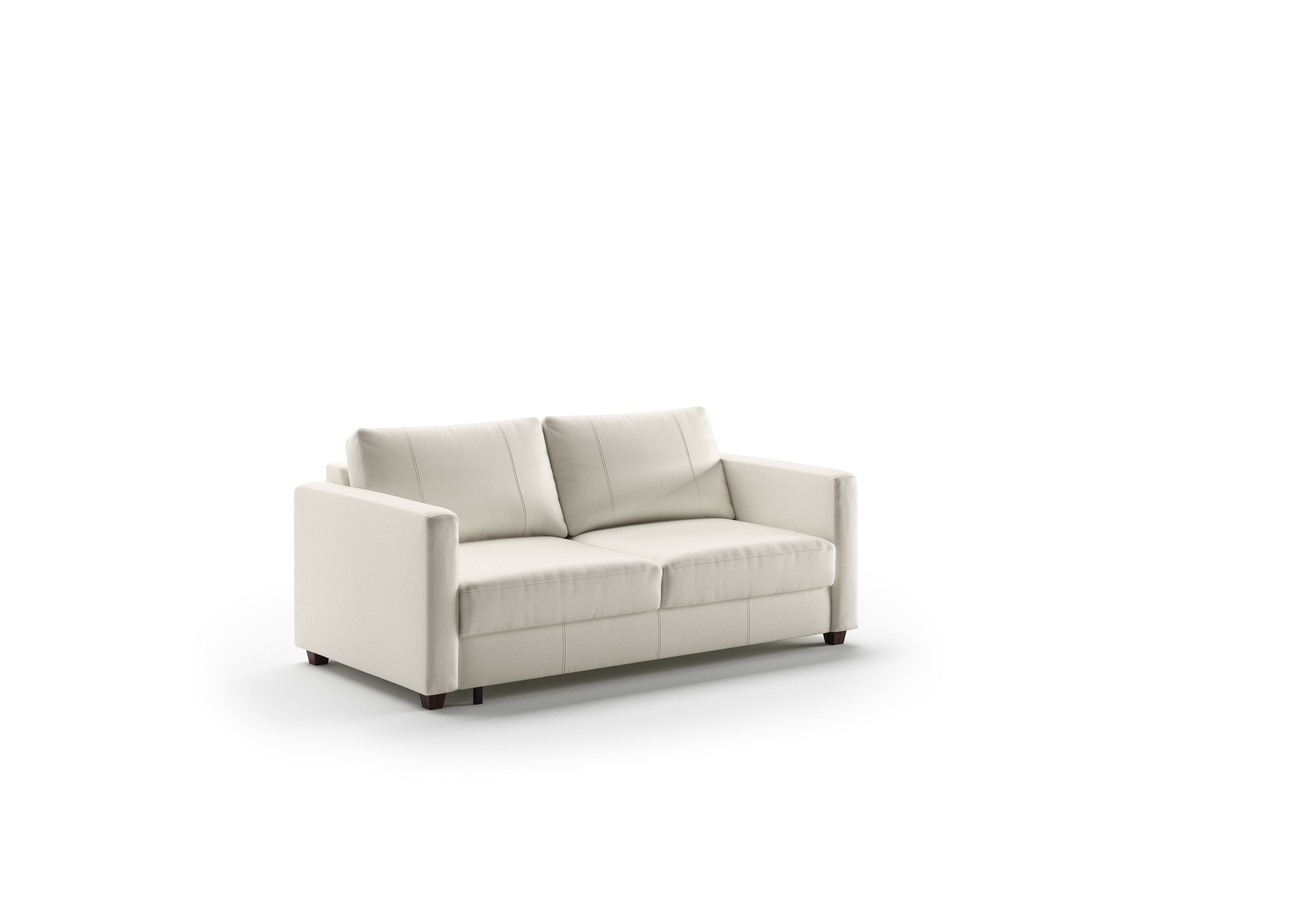 Luonto Furniture Fantasy Queen Loveseat Sleeper - Natural Soft 000 - 104/6 Walnut FANT-CLV-NS/000-104/6-WA
