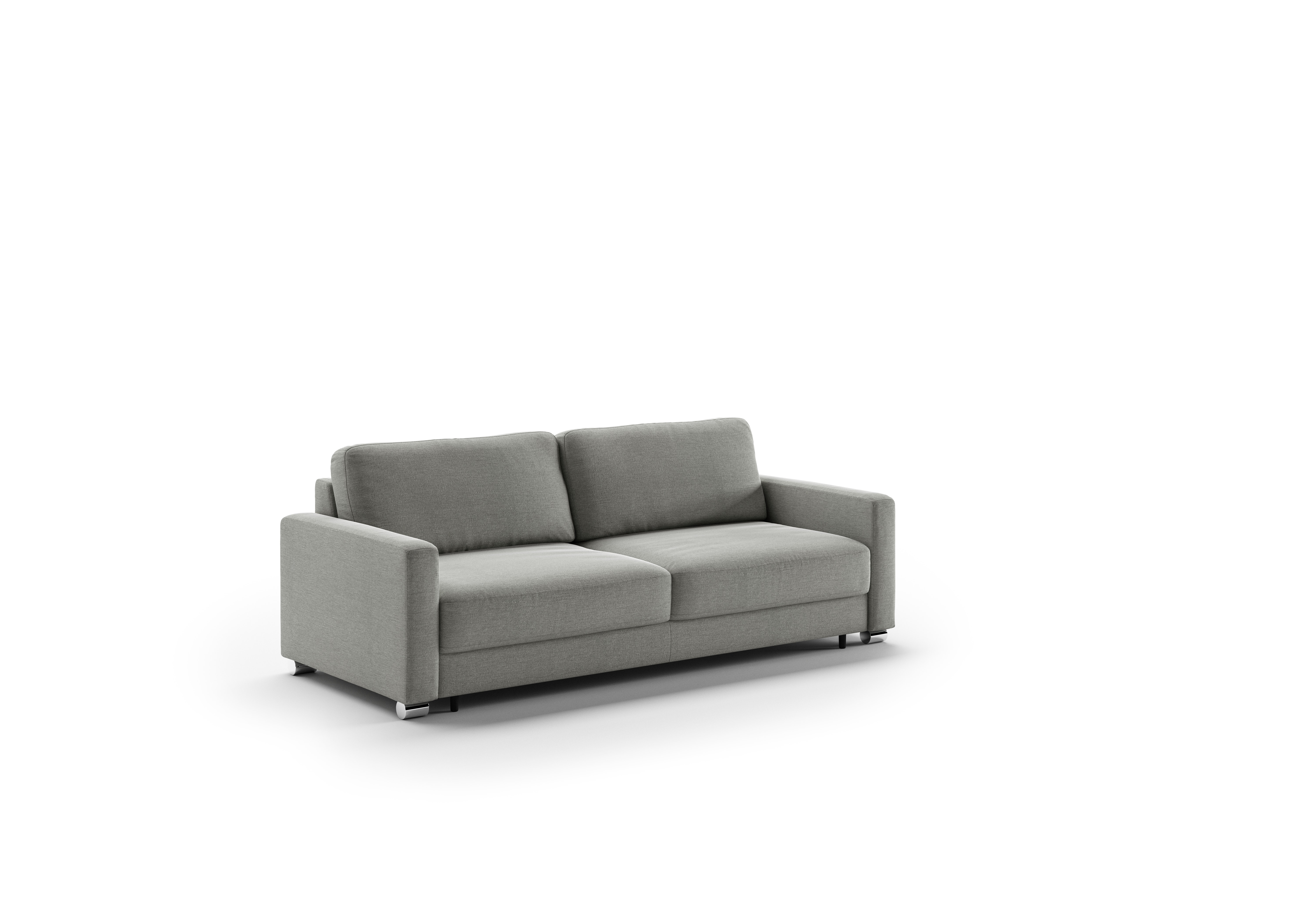 Luonto Furniture Hampton King Sofa Sleeper - Rodeo 104 - 217/6 Chrome HAMP-DHY-RODE/104-217/6-CR