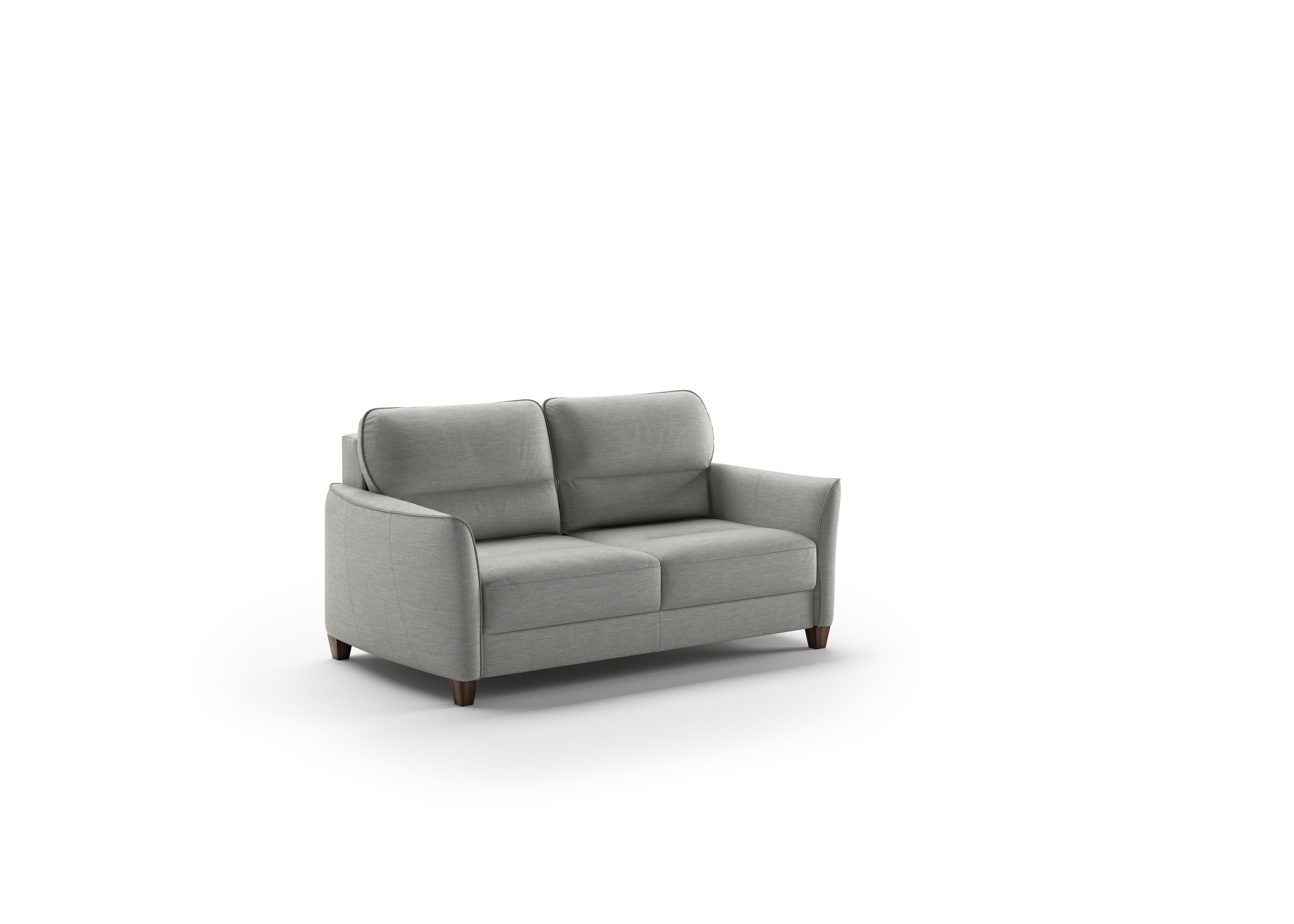 Luonto Furniture Harold Queen Loveseat Sleeper - Oliver 173 - 127/9 Walnut HARO-CNT-OLIV/173-127/9-WA