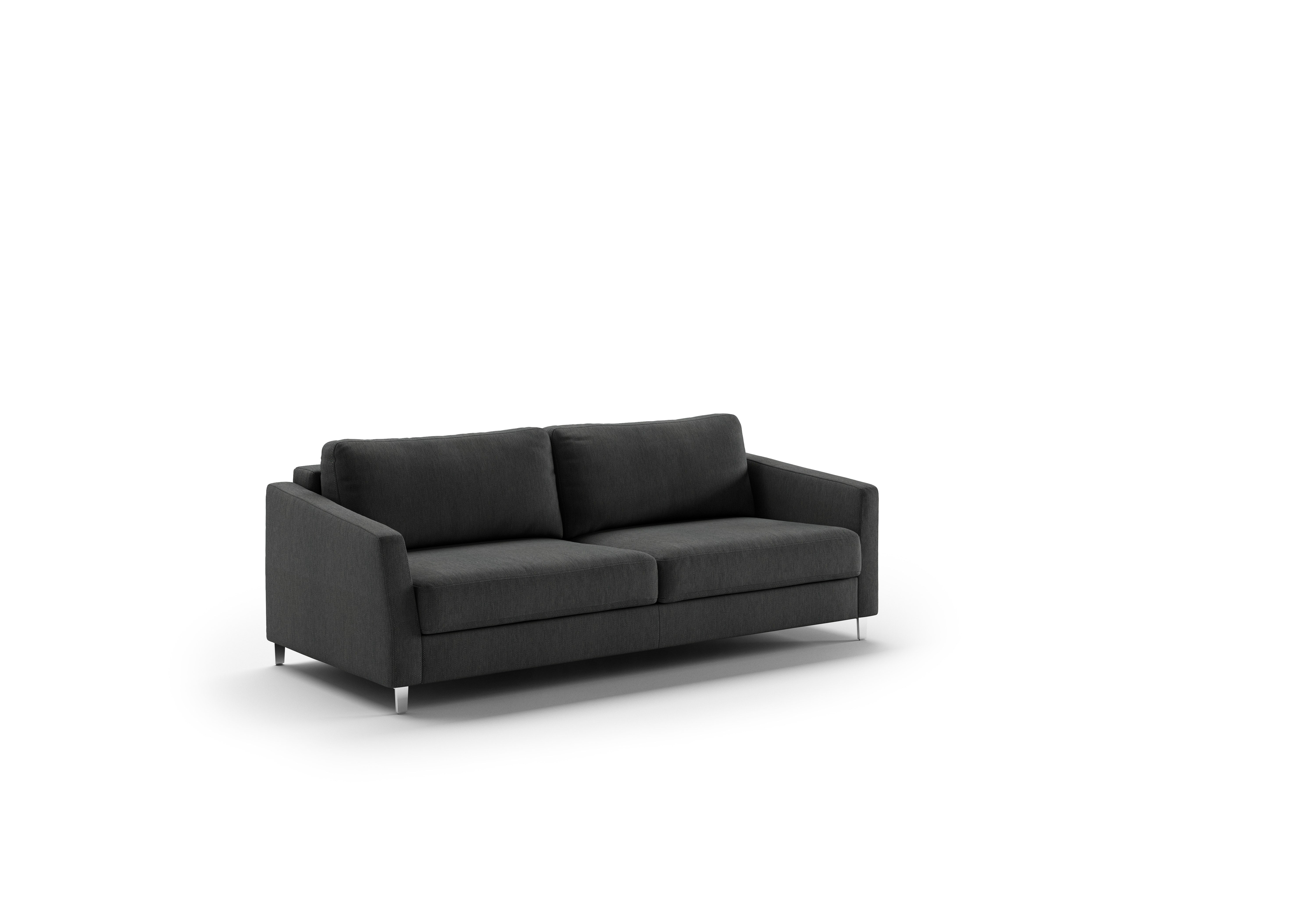 Luonto Furniture Monika King Sofa Sleeper - Loule 630 - 234/9 Chrome MONI-DNT-LOULE/630-234/9-CR