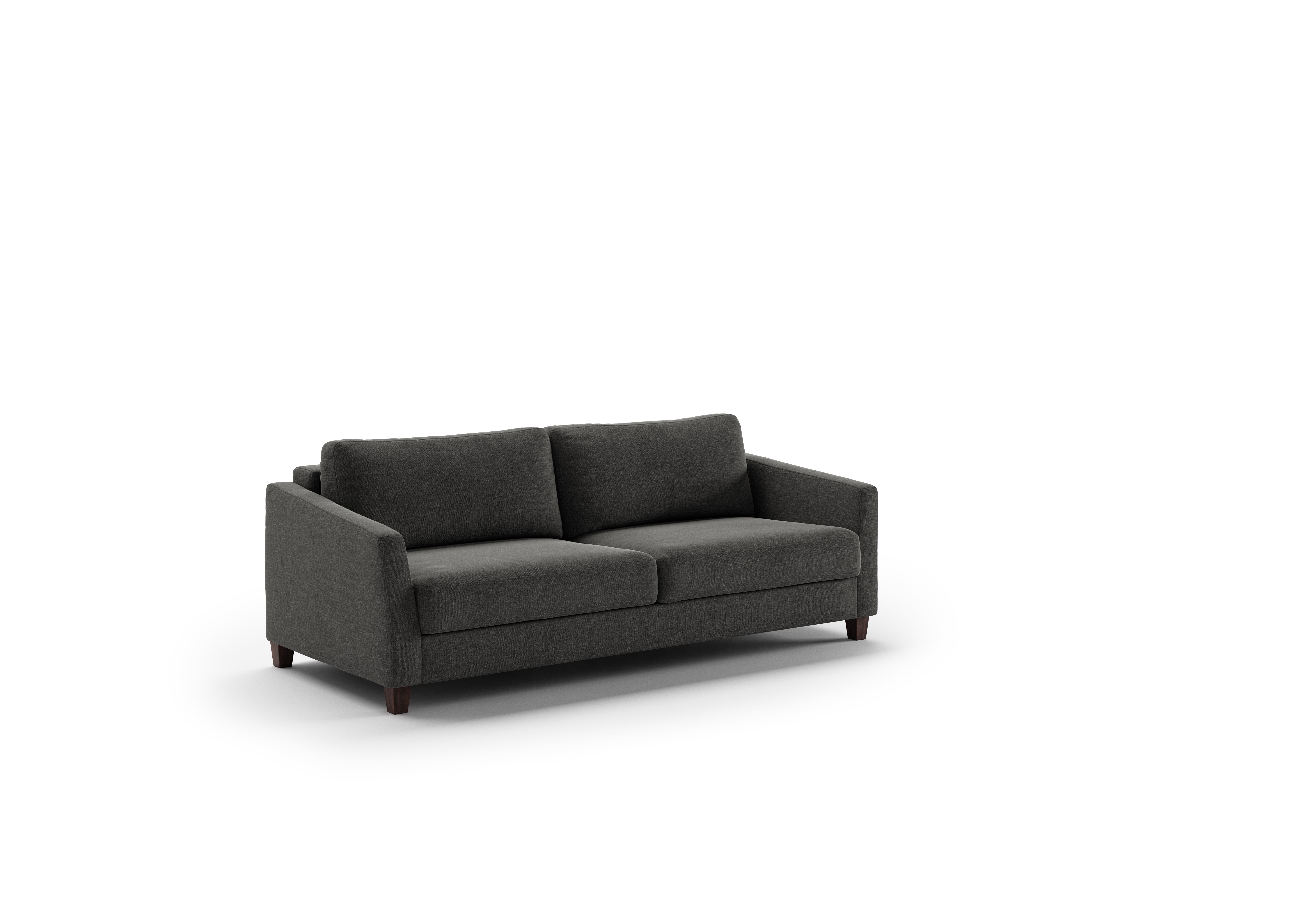 Luonto Furniture Monika King Sofa Sleeper - Oliver 515 - 104/9 Walnut MONI-DNT-OLIVER/515-104/9-WA
