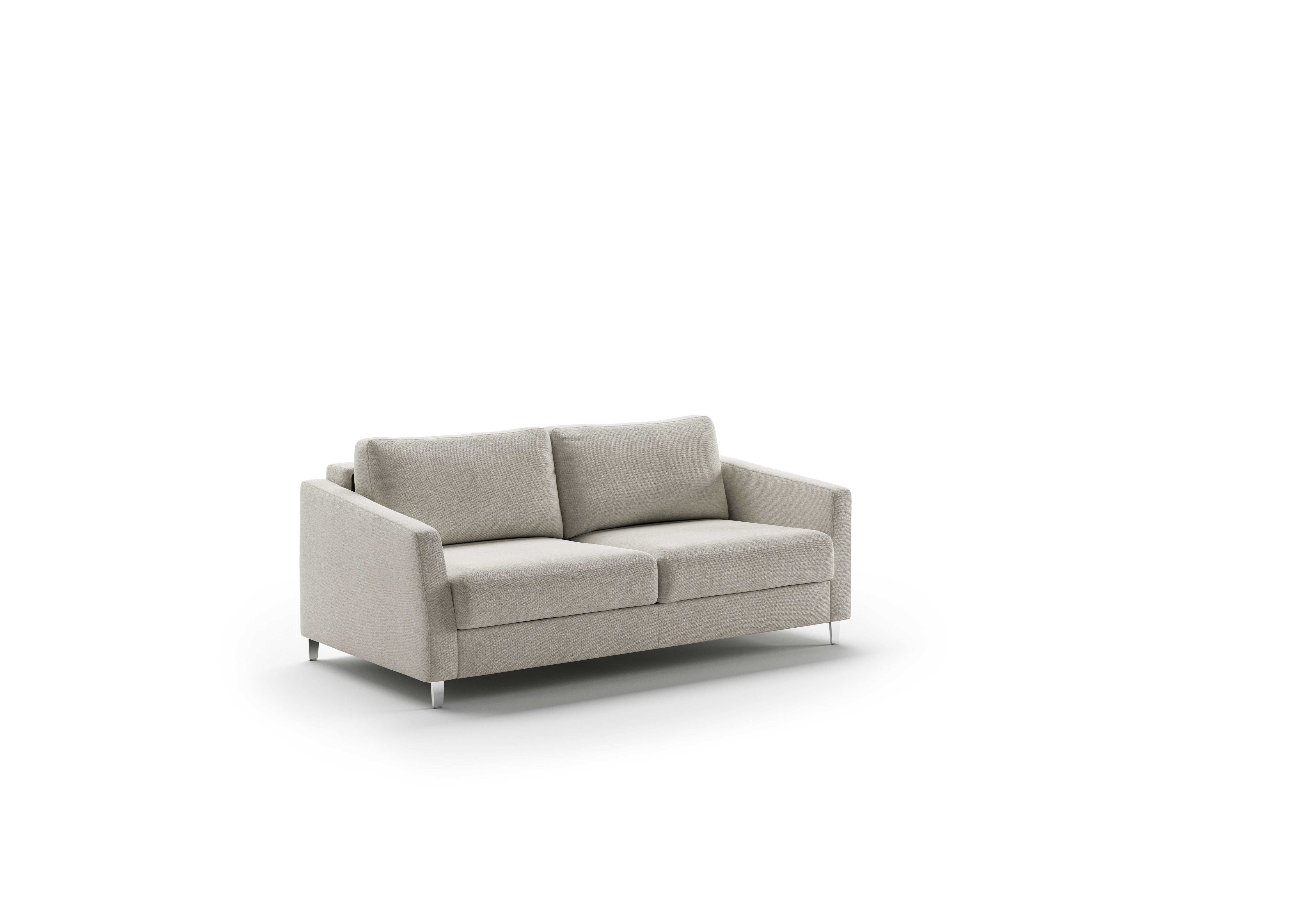 Luonto Furniture Monika Queen Loveseat Sleeper - Fun 496 - 234/9 Chrome MONI-CNT-FUN/496-234/9-CR