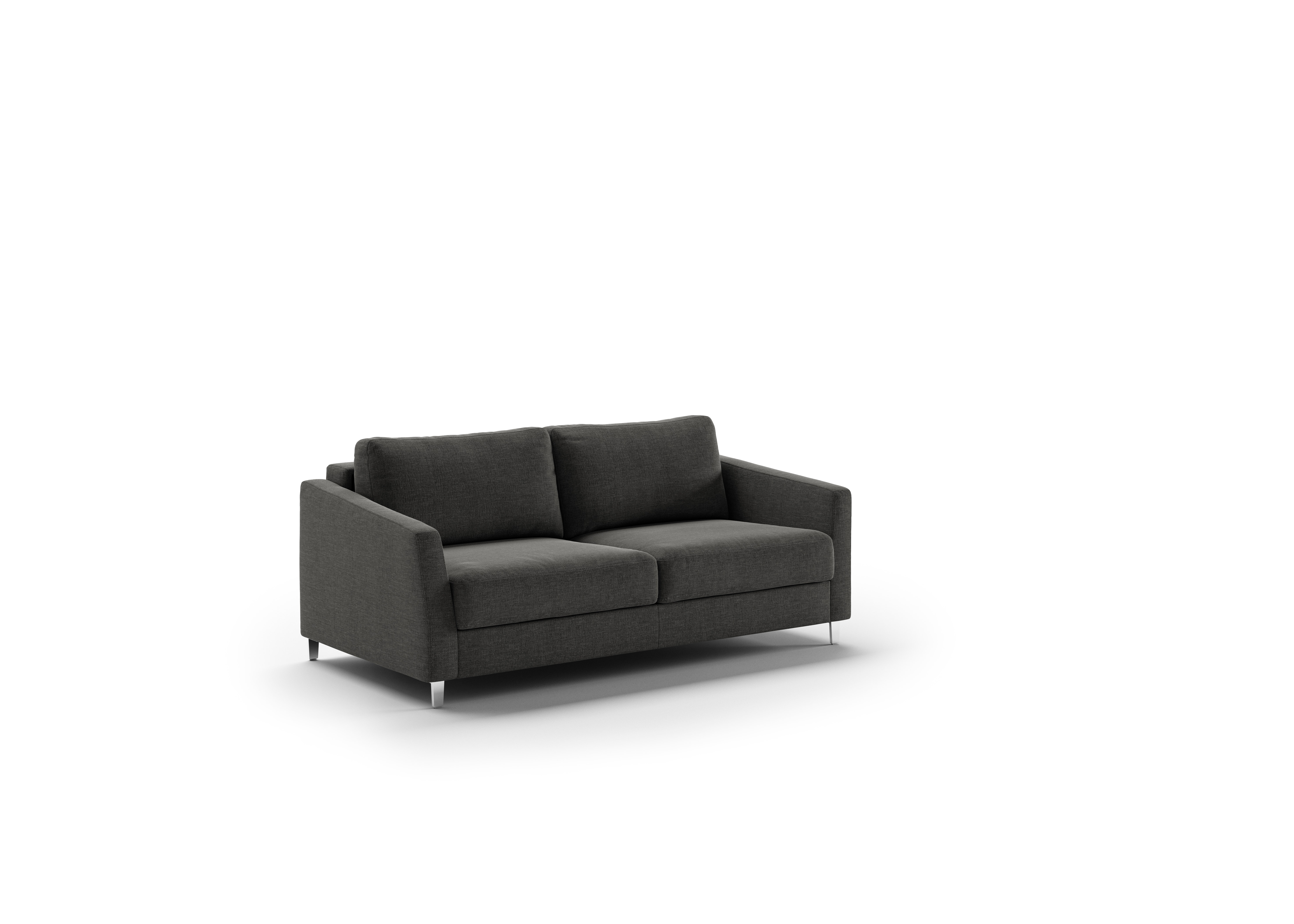 Luonto Furniture Monika Queen Loveseat Sleeper - Oliver 515 - 234/9 Chrome MONI-CNT-OLIVER/515-234/9-CR