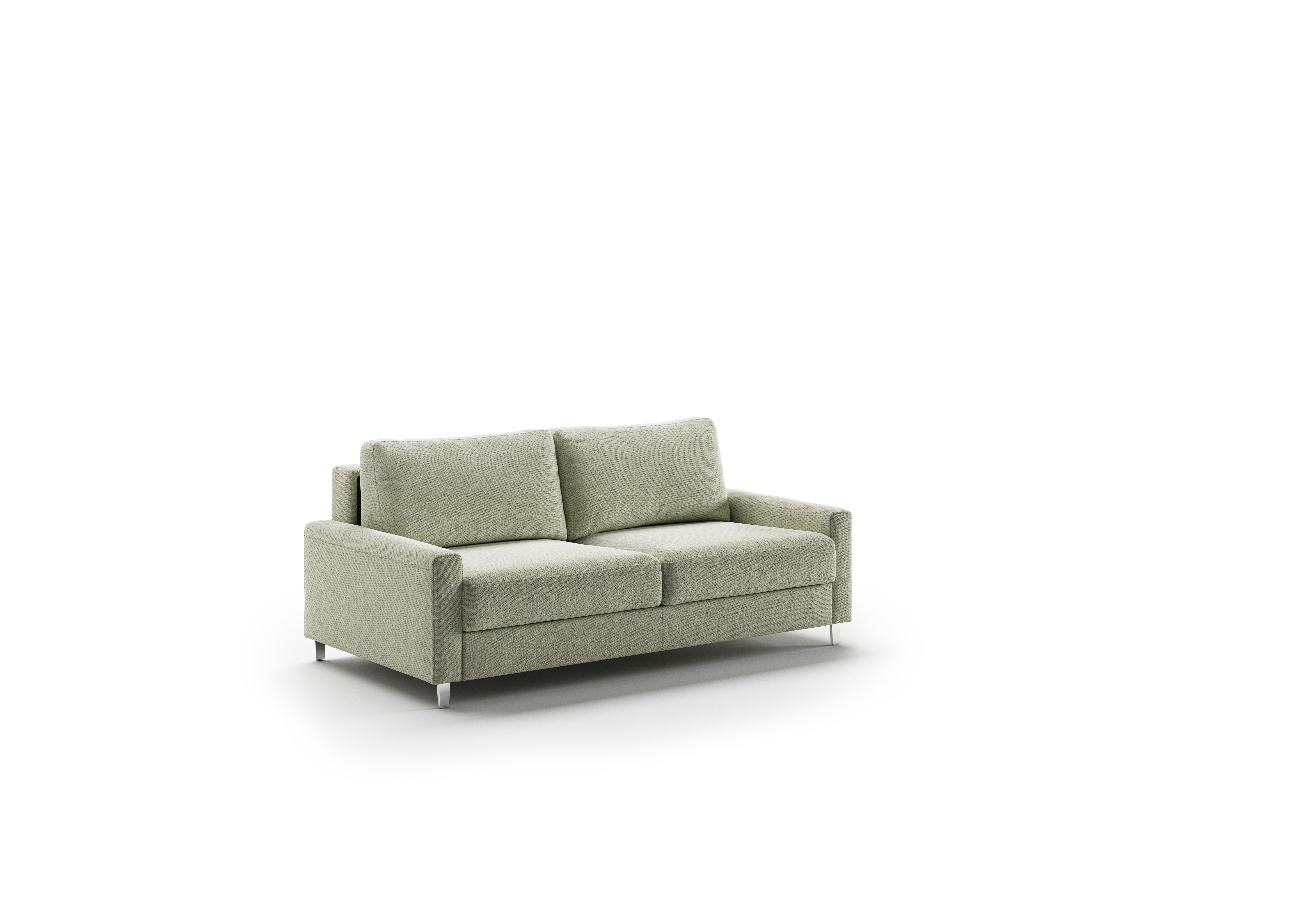 Luonto Furniture Nico Queen Loveseat Sleeper - Loule 616 - 104/9 Walnut NICO-CNT-LOUL/616-104/9-WA
