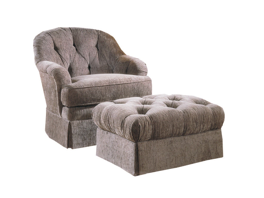 Sherrill Tufted Ottoman 1601S