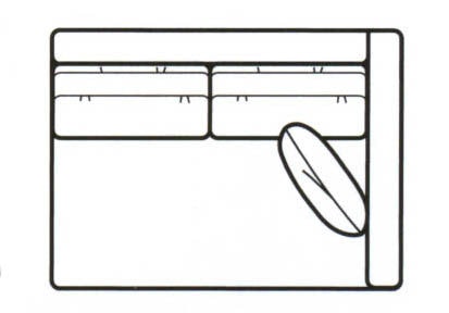 Sherrill Raf/Las Loveseat 2546