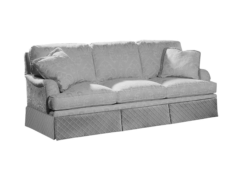 Sherrill Semi-Attached Back Three Cushion Sofa 3097-3