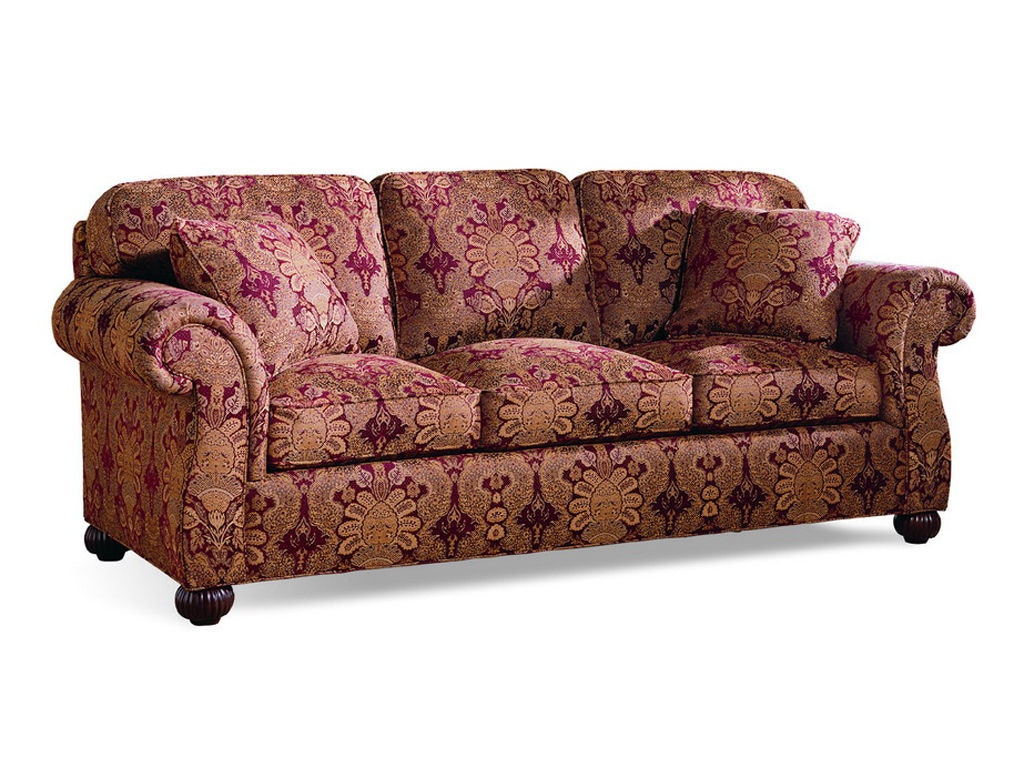 Sherrill Semi-Attached Back Three Cushion Sofa 3130-3