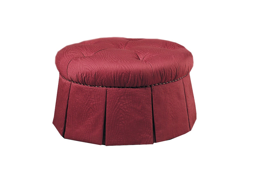 Sherrill Tufted Ottoman 6000