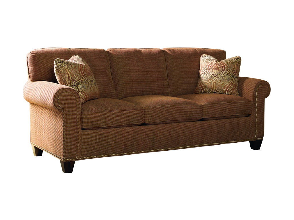Sherrill Three Cushion Sofa W/ Nail Trim 7131-33