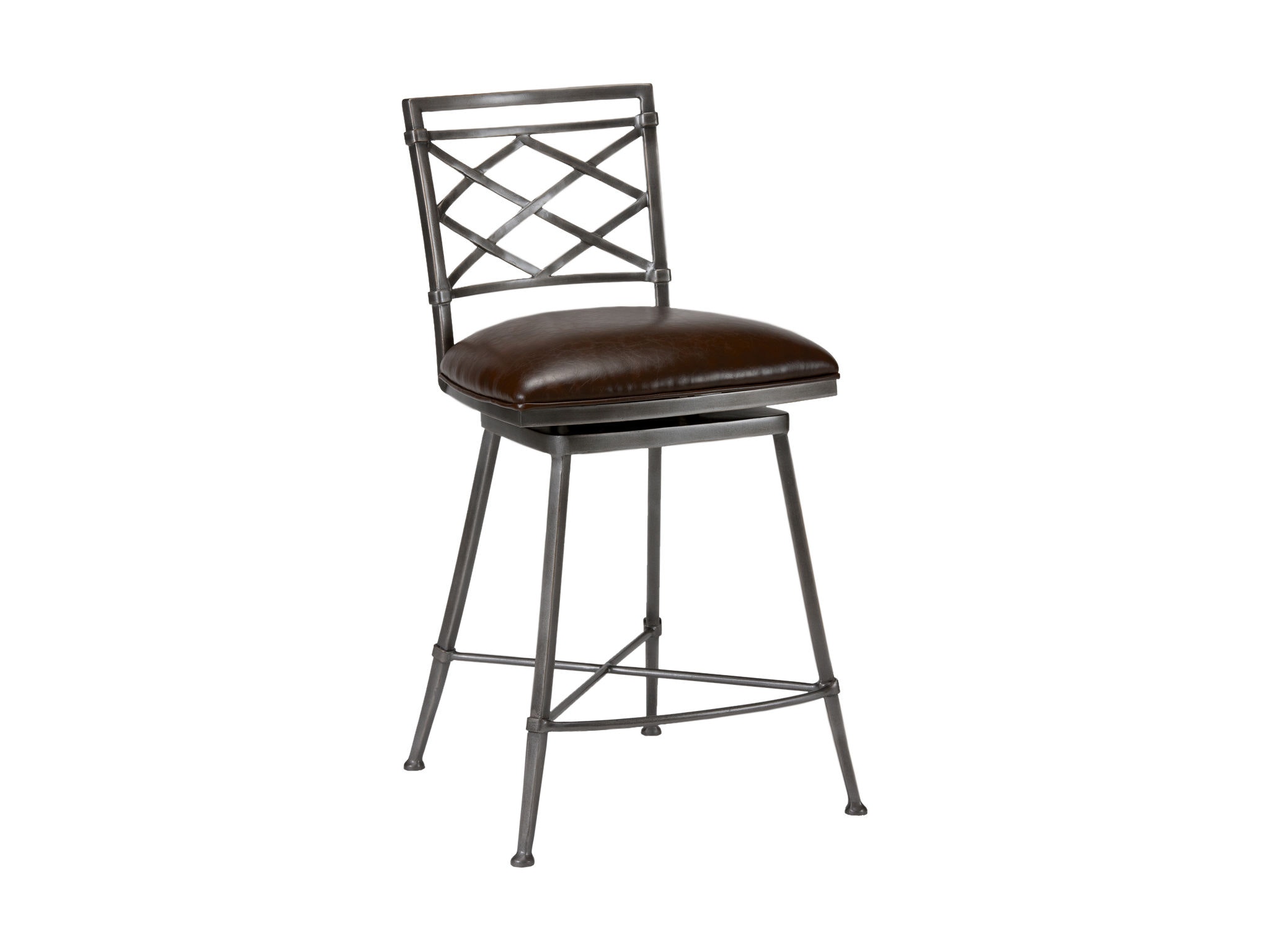 Ethan Allen Becker Swivel Counter Stool 136351