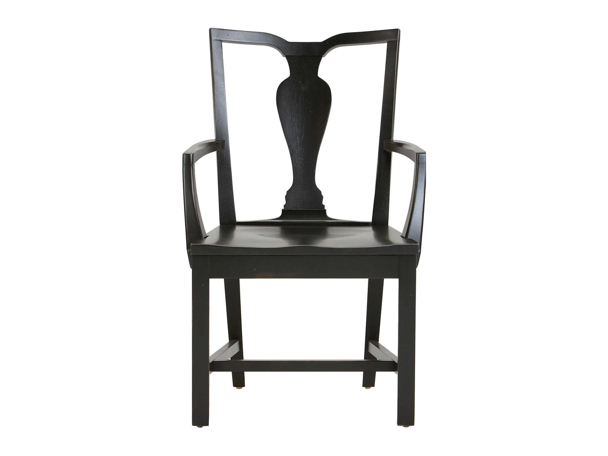 Ethan Allen Maddox Arm Chair - Wood Seat 156651A