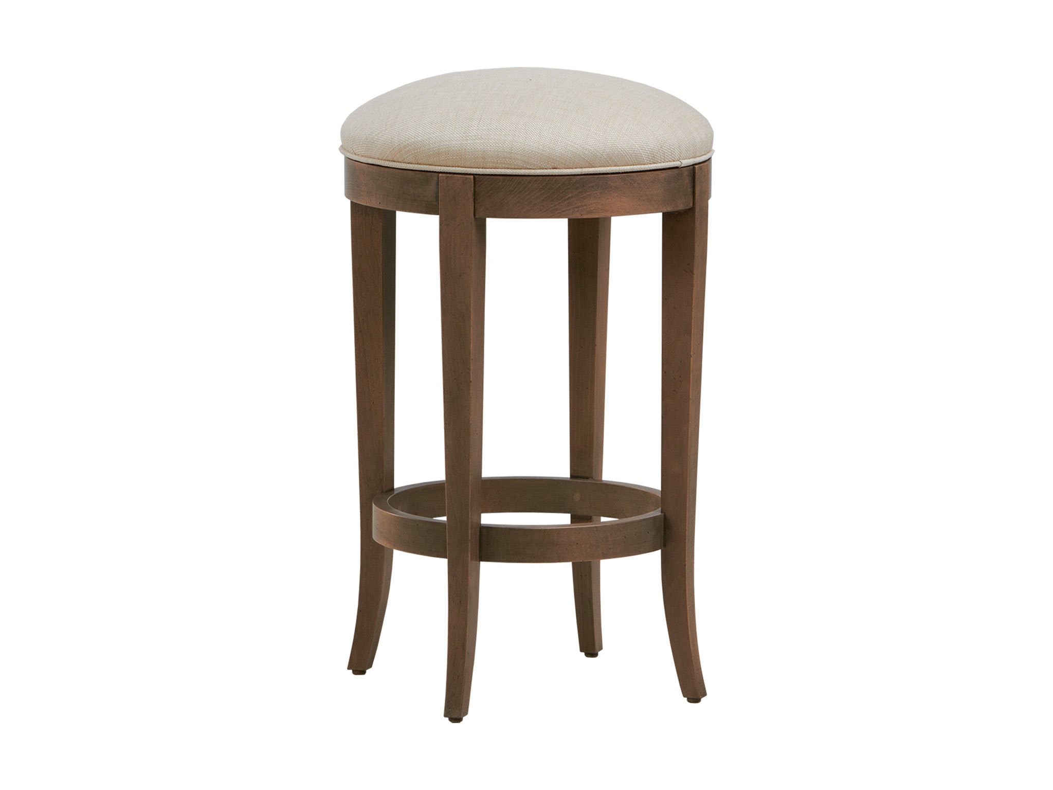 Ethan Allen Asher Modern Round Counter Stool 207088