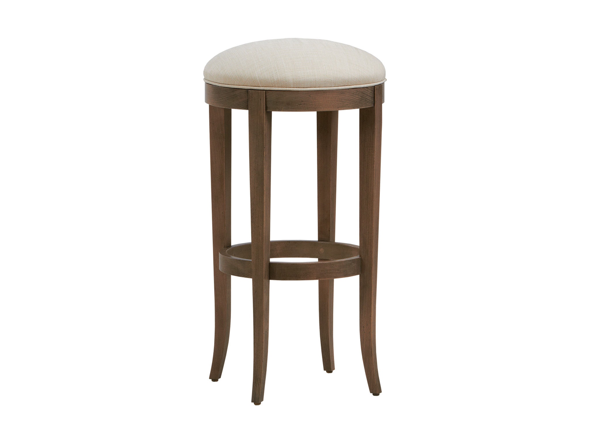 Ethan Allen Asher Modern Round Barstool 207089