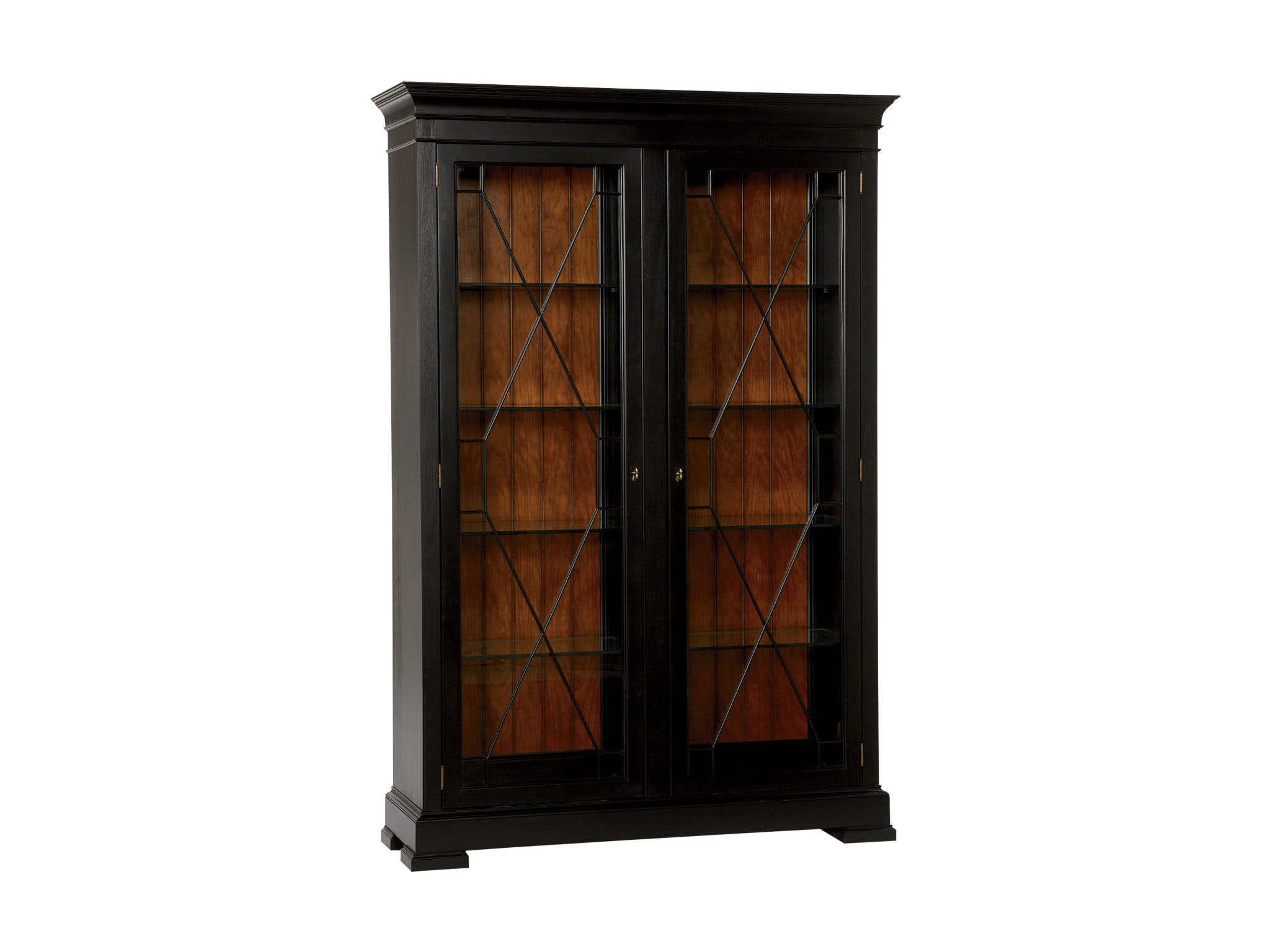 Ethan Allen Birkhouse Display Cabinet 309117