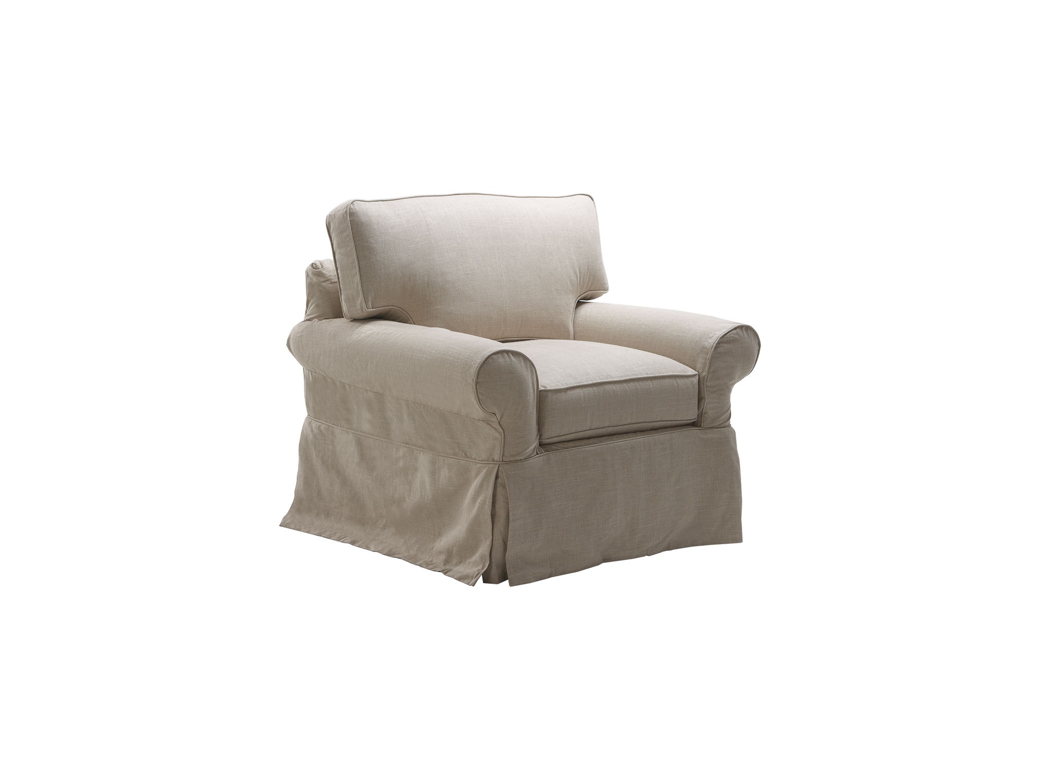 Ethan Allen Bennett Slipcovered Chair 337881