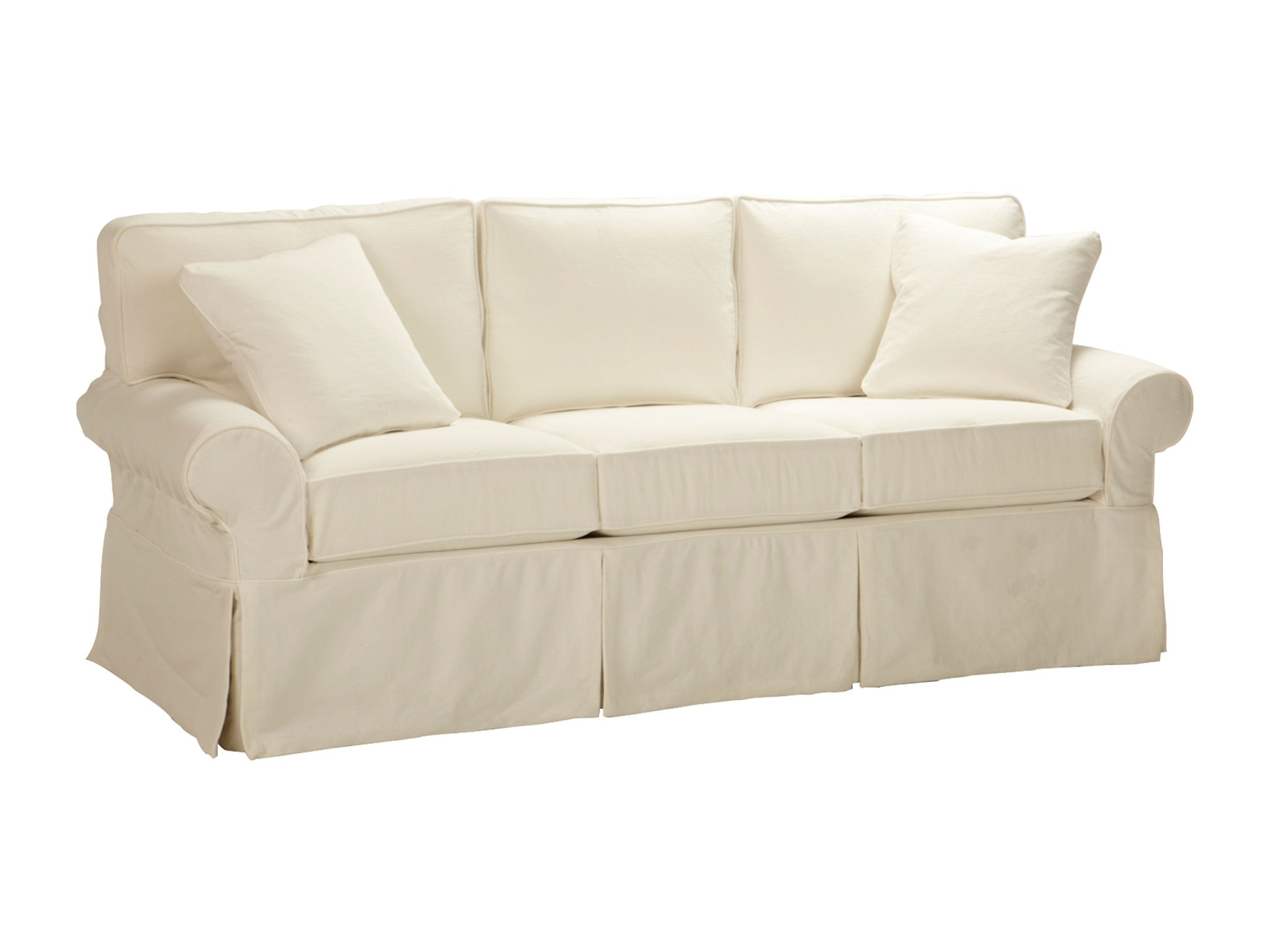 Ethan Allen Bennett Slipcovered Sofa 337883