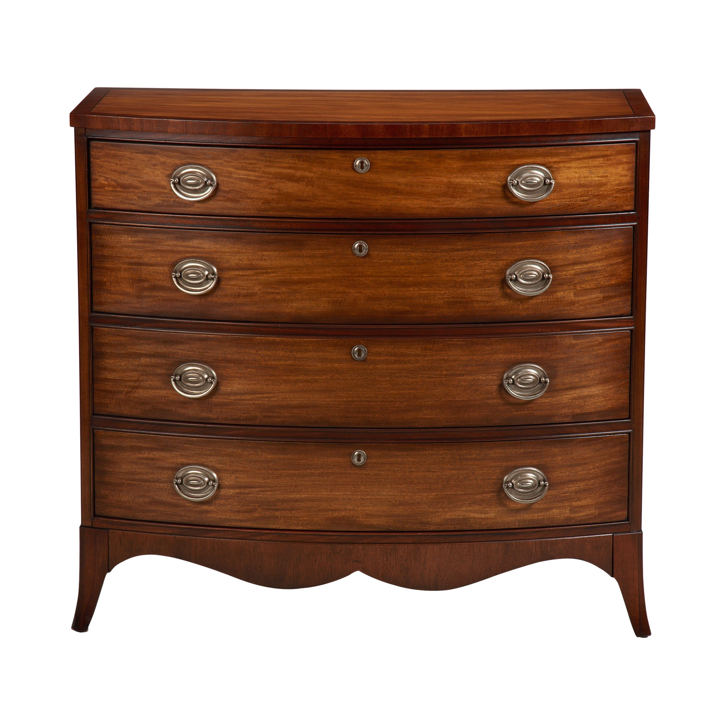 Ethan Allen Lawson Bowfront Chest 349505