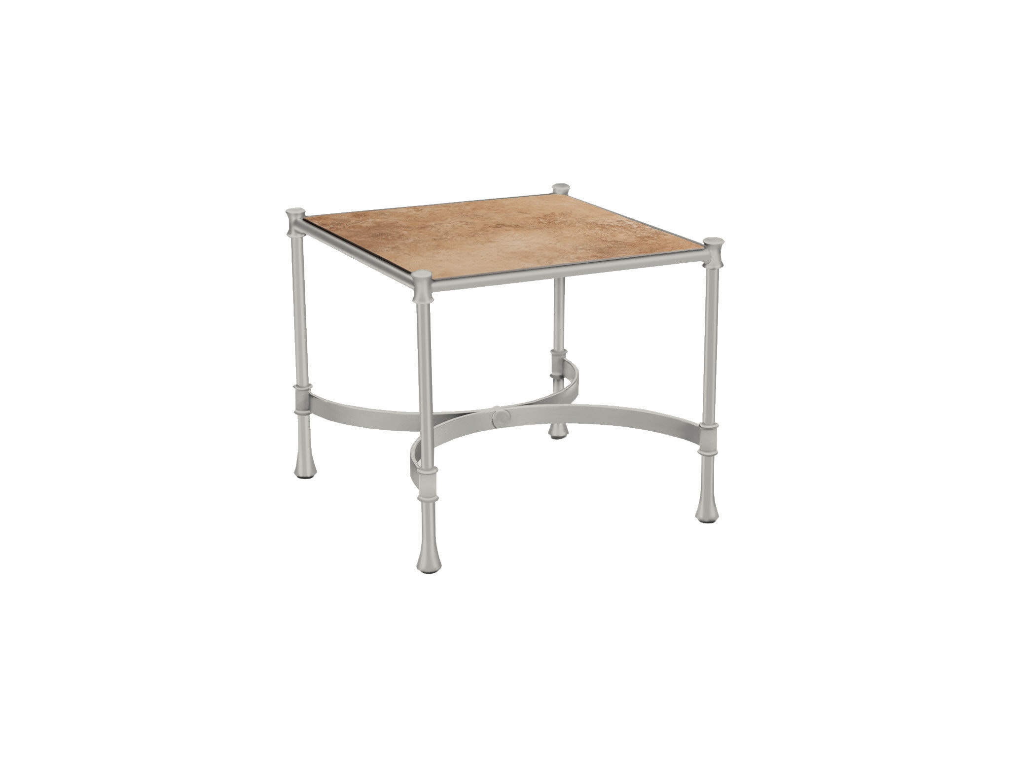 Ethan Allen Biscayne Side Table Dark Porcelain Top 407001