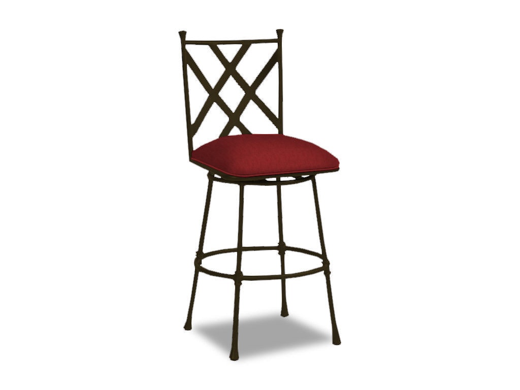 Ethan Allen Biscayne Swivel Medium Barstool 407922