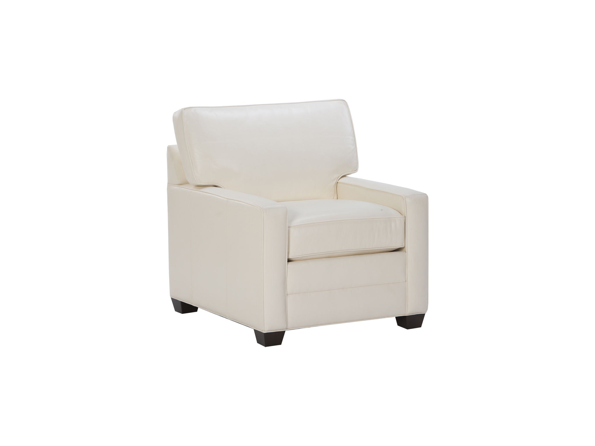 Ethan Allen Bennett Track-Arm Leather Chair 727111