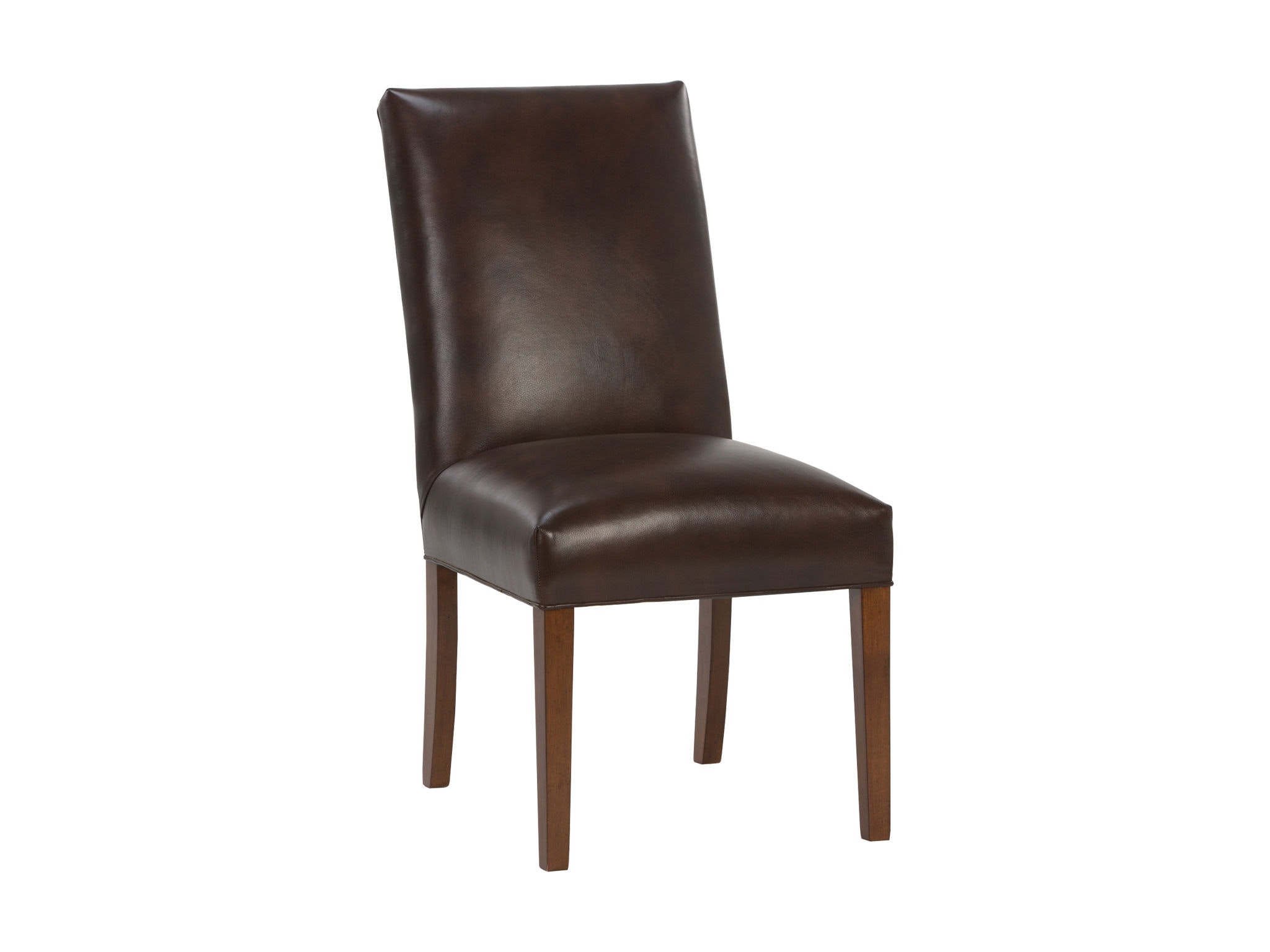 Ethan Allen Thomas Leather Side Chair 727302