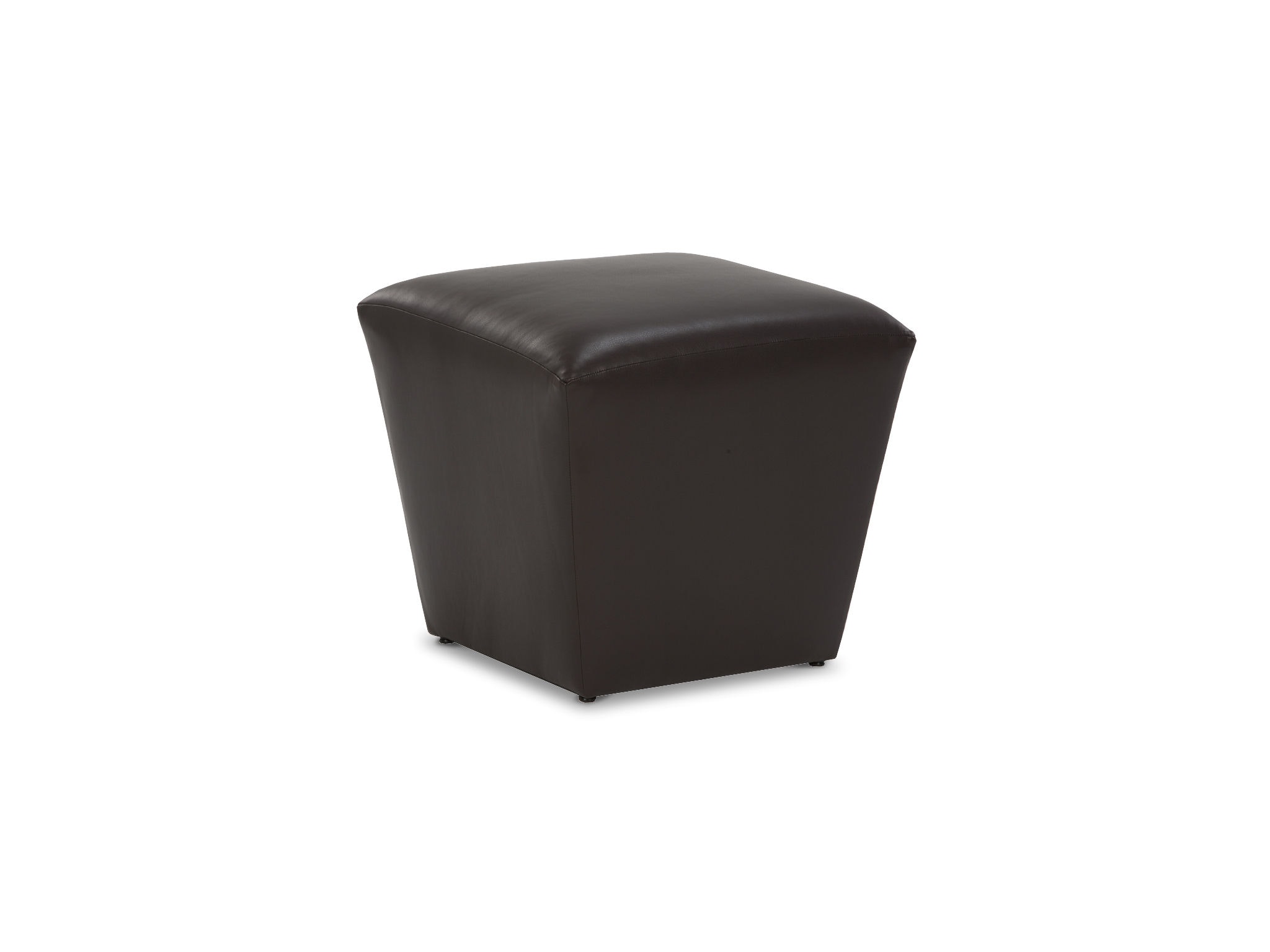 Ethan Allen Lewis Leather Ottoman 727453