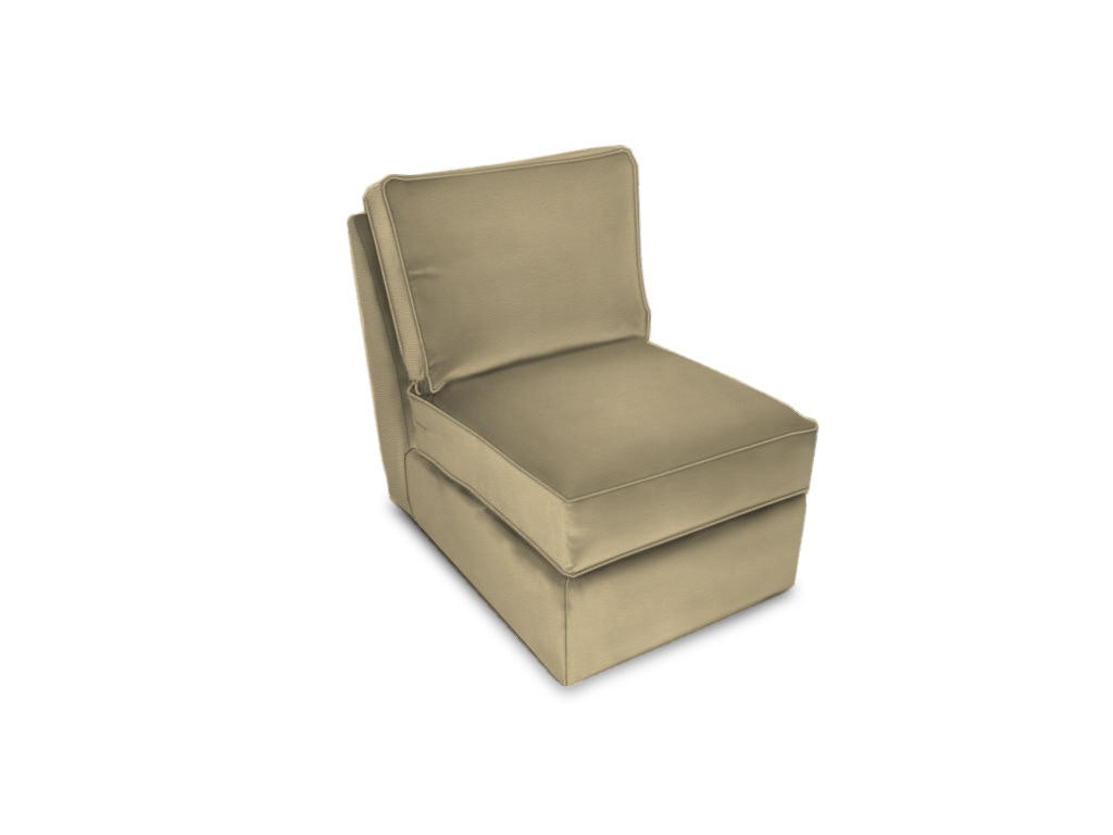 Ethan Allen Retreat 1 Cushion Armless Leather 727677
